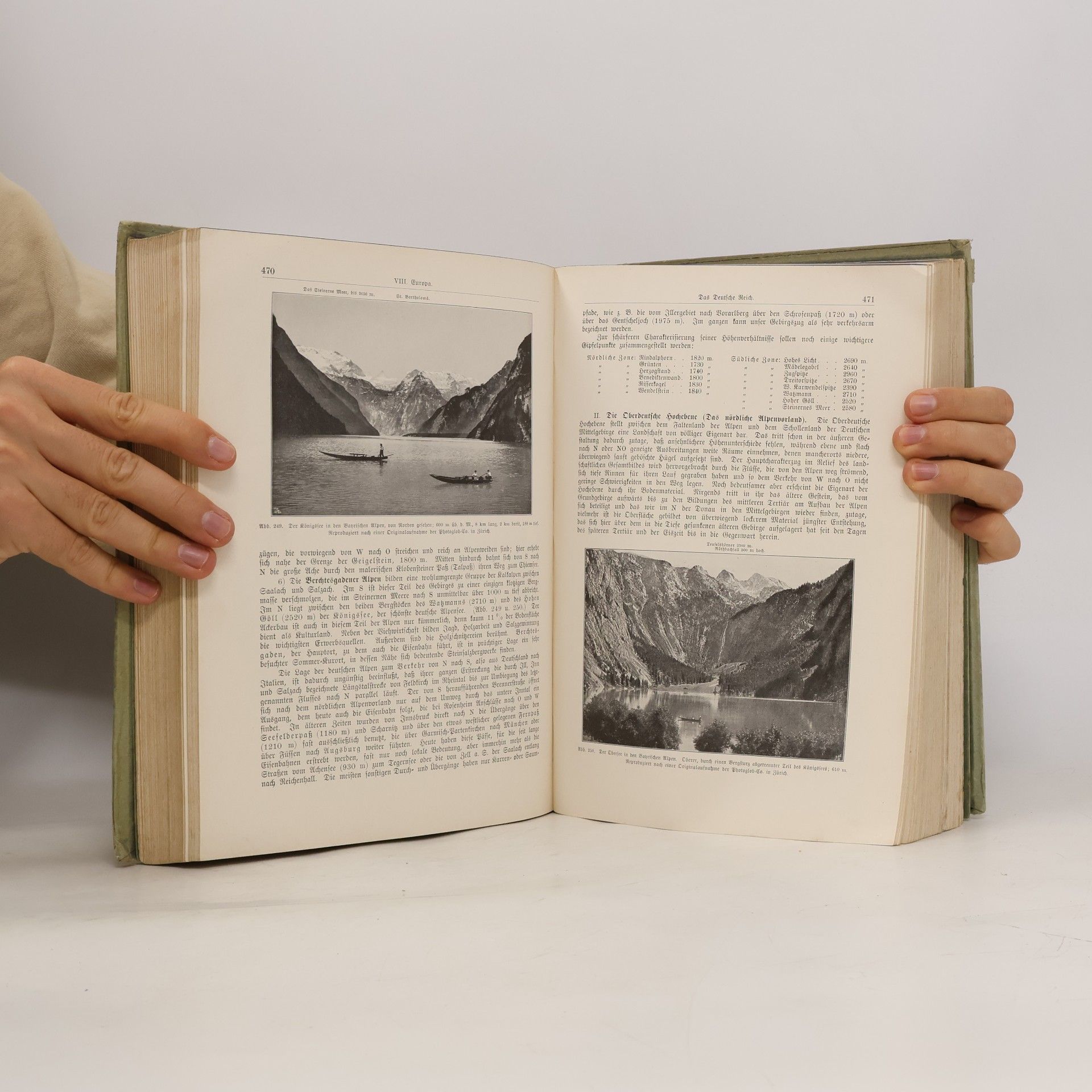 Albert Scobel Geographisches Handbuch I.