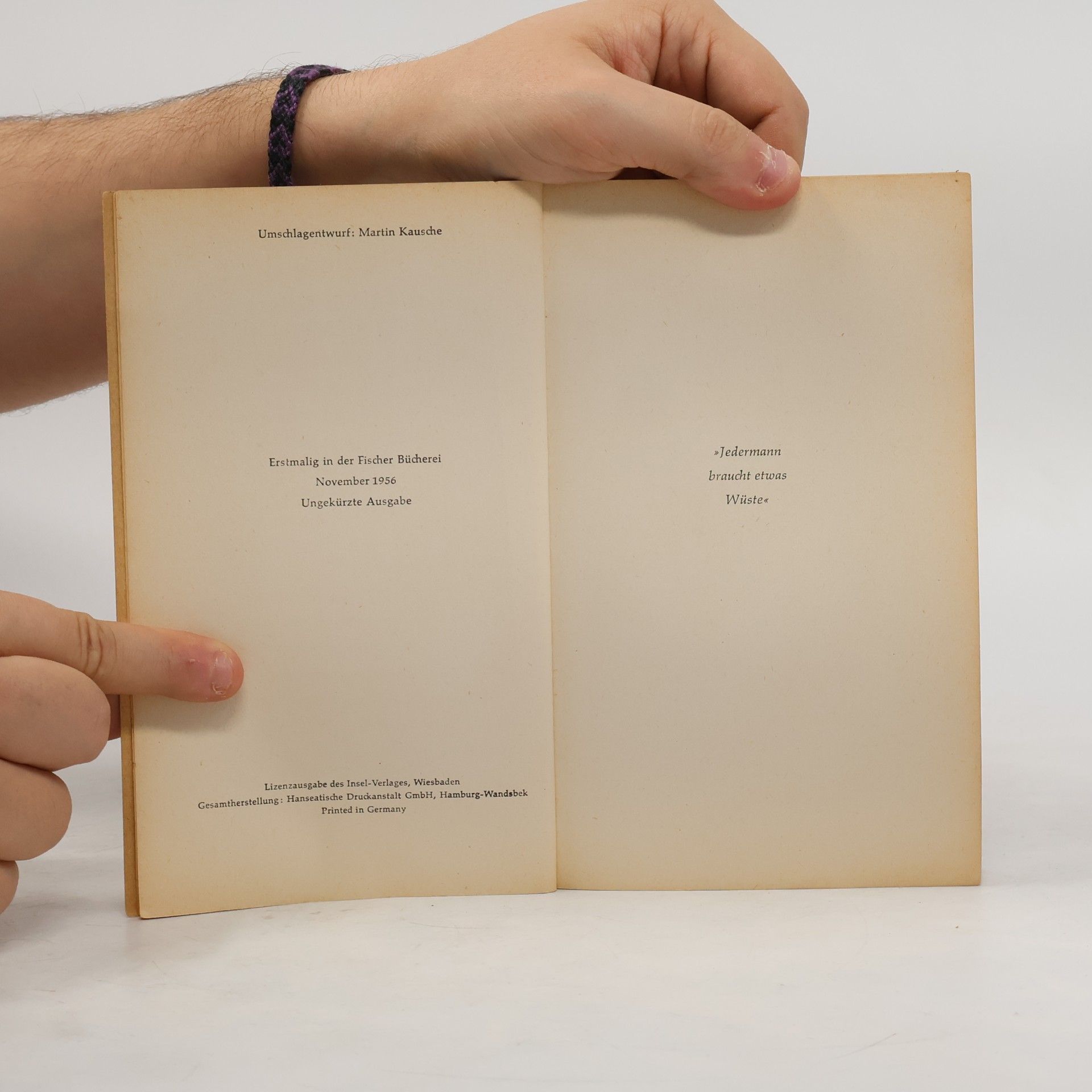 Erhart Kästner Zeltbuch von Tumilad
