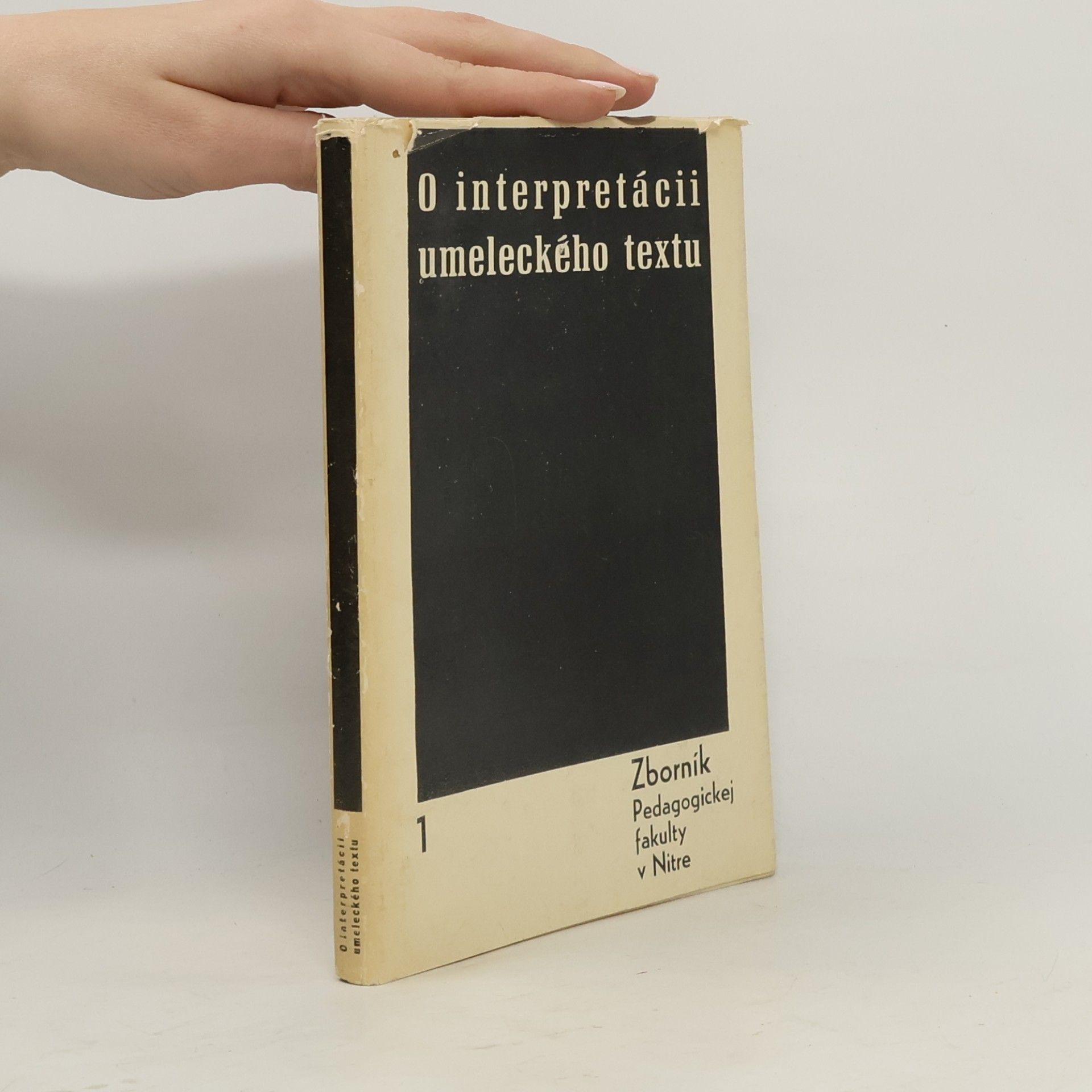 Autorenkollektiv O interpretácii umeleckého textu 1