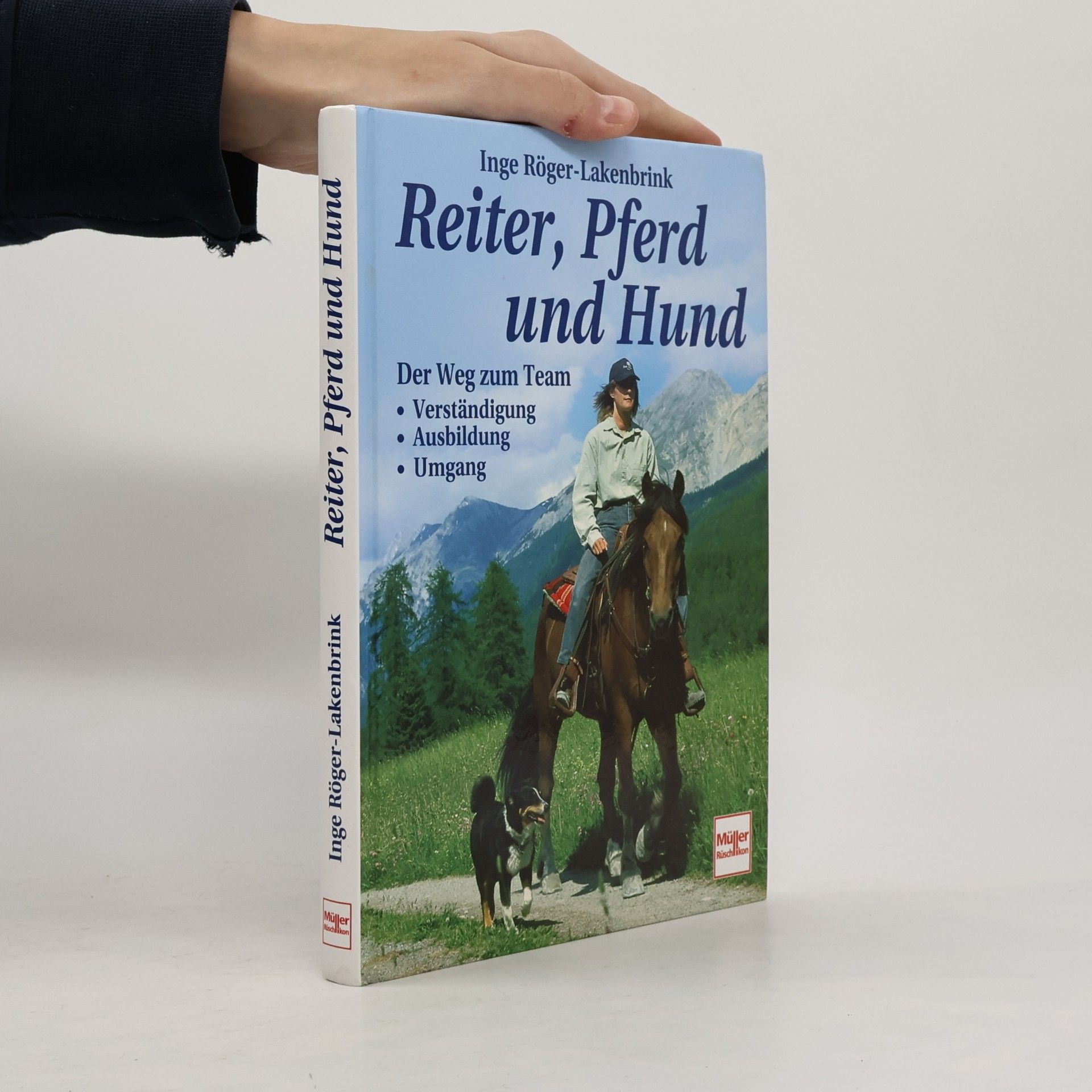 Reiter, Pferd und Hund