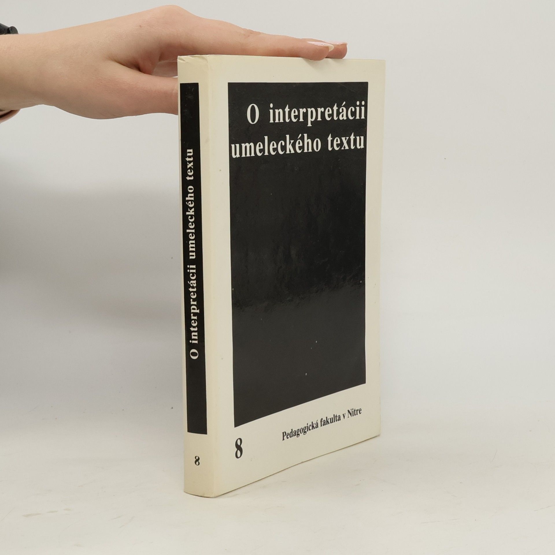 Kolektiv autorů O interprétacii umeleckého textu 8