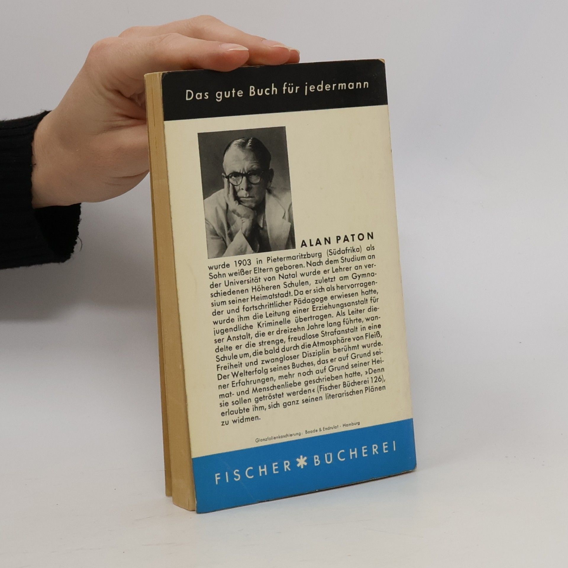 Alan Paton Aber das Wort sagte ich nicht