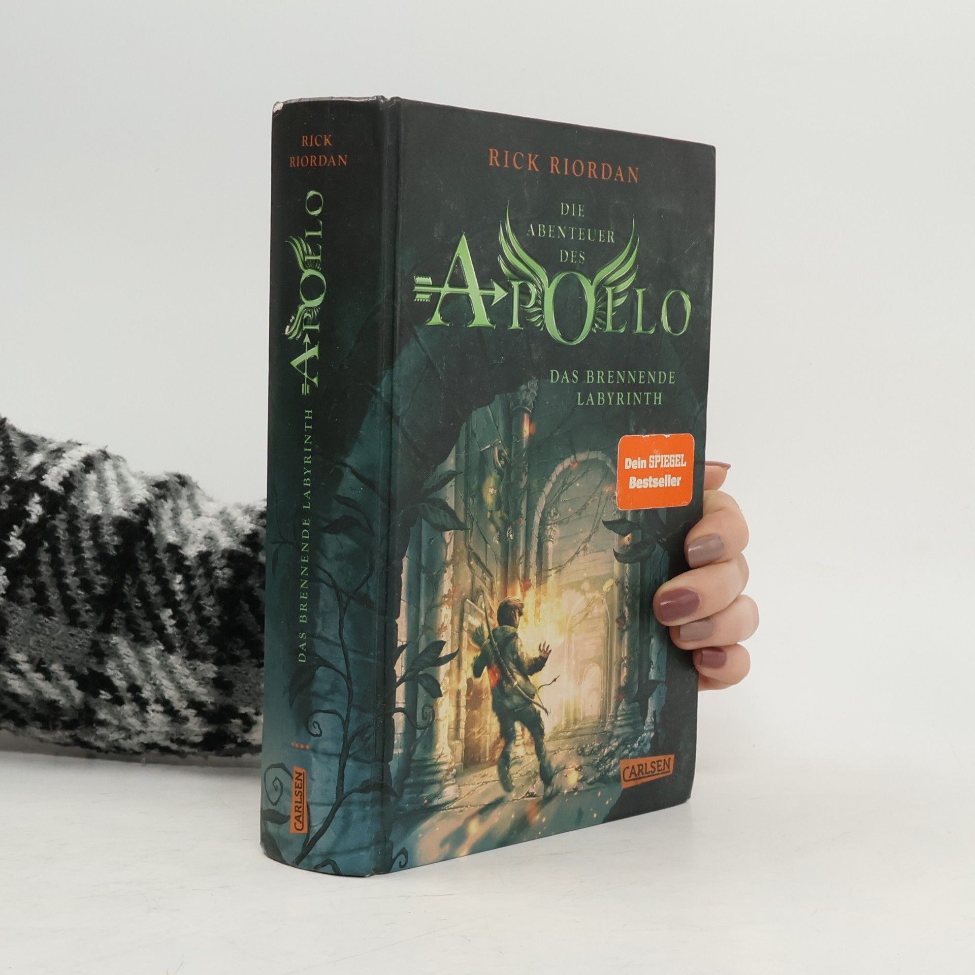 Rick Riordan Das brennende Labyrinth