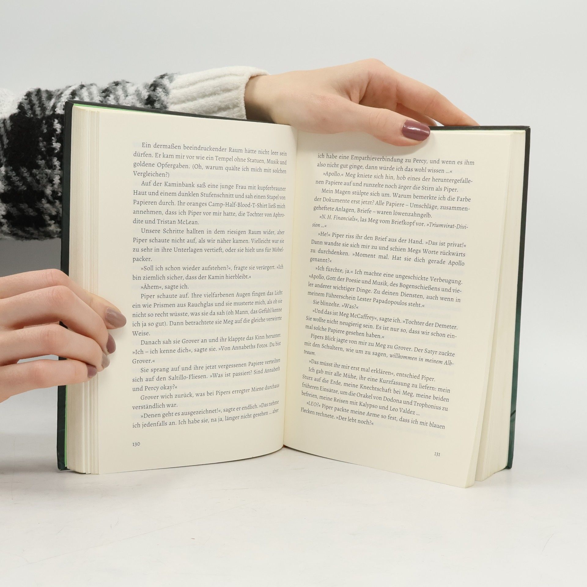 Rick Riordan Das brennende Labyrinth
