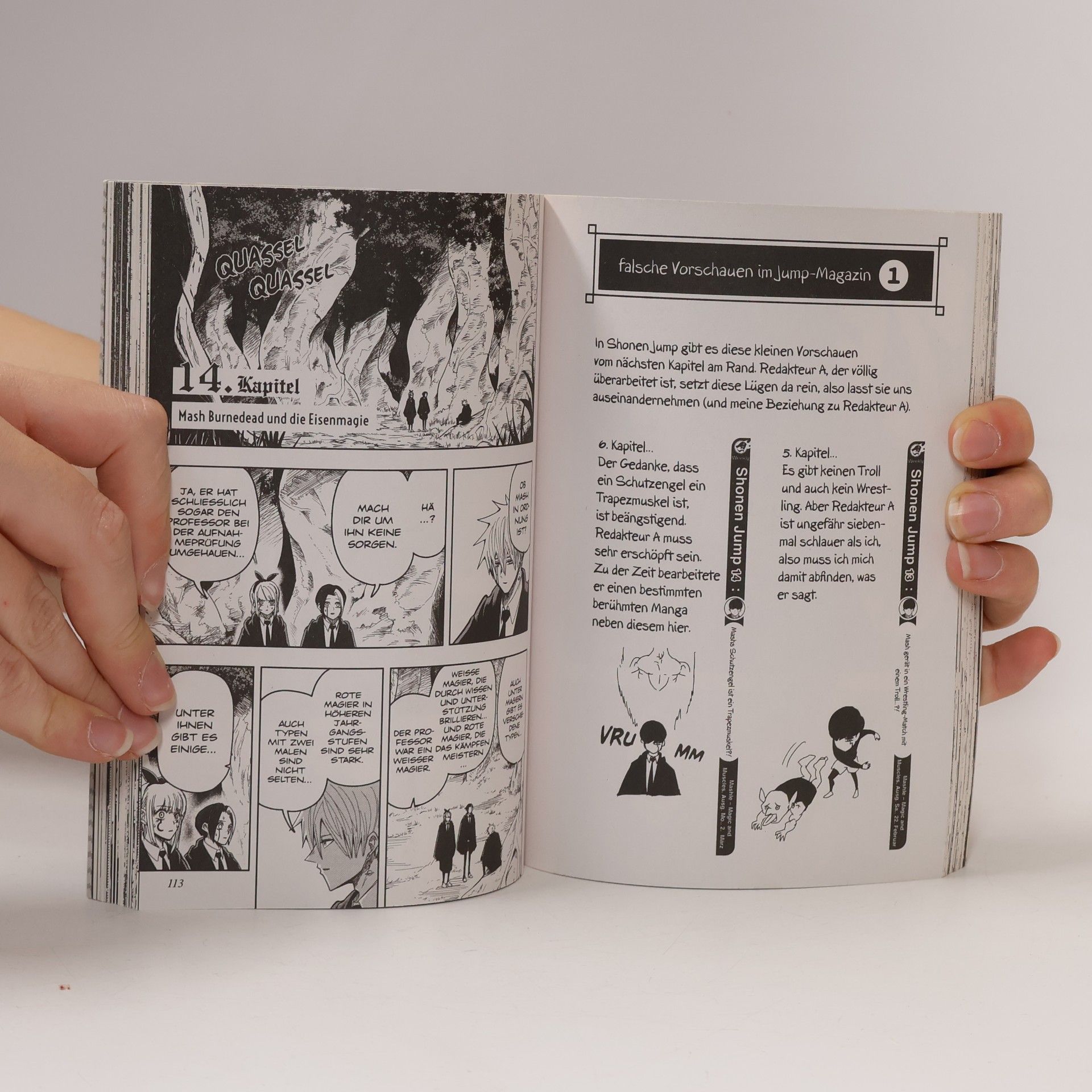 Hajime Komoto Mashle: Magic and Muscles 2