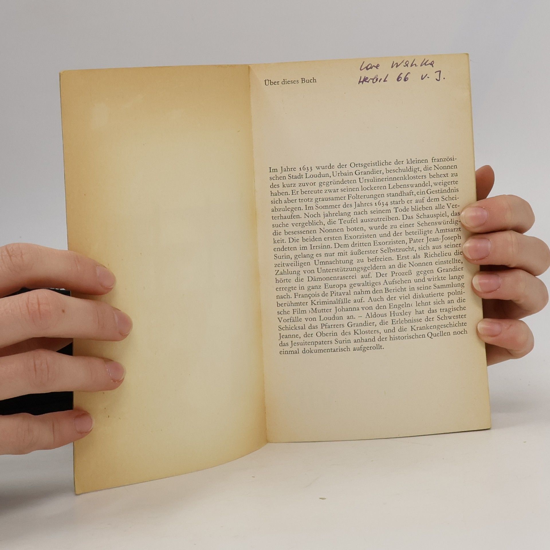 Aldous Huxley Die Teufel von Loudun