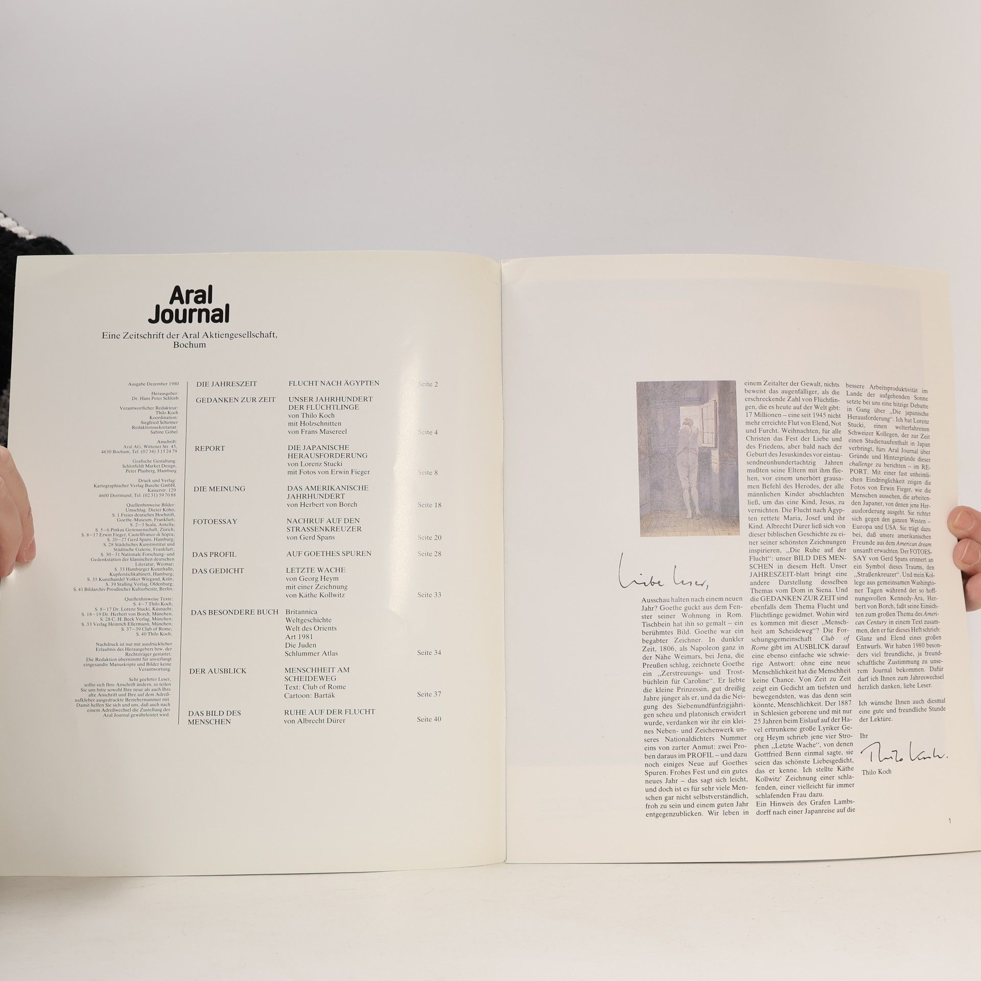 Dieter Kohn Aral Journal