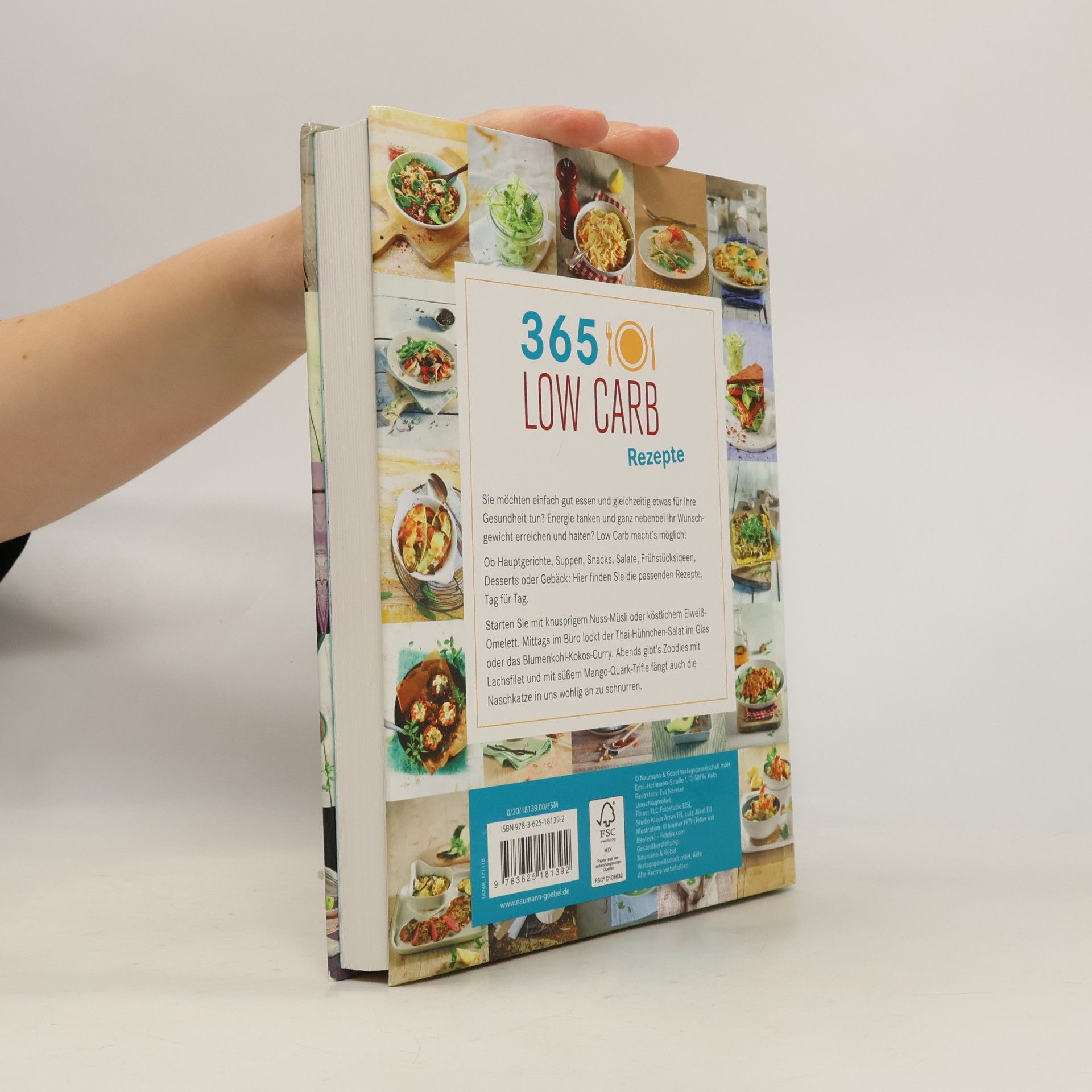 Kolektiv autorů 365 Low-Carb-Rezepte