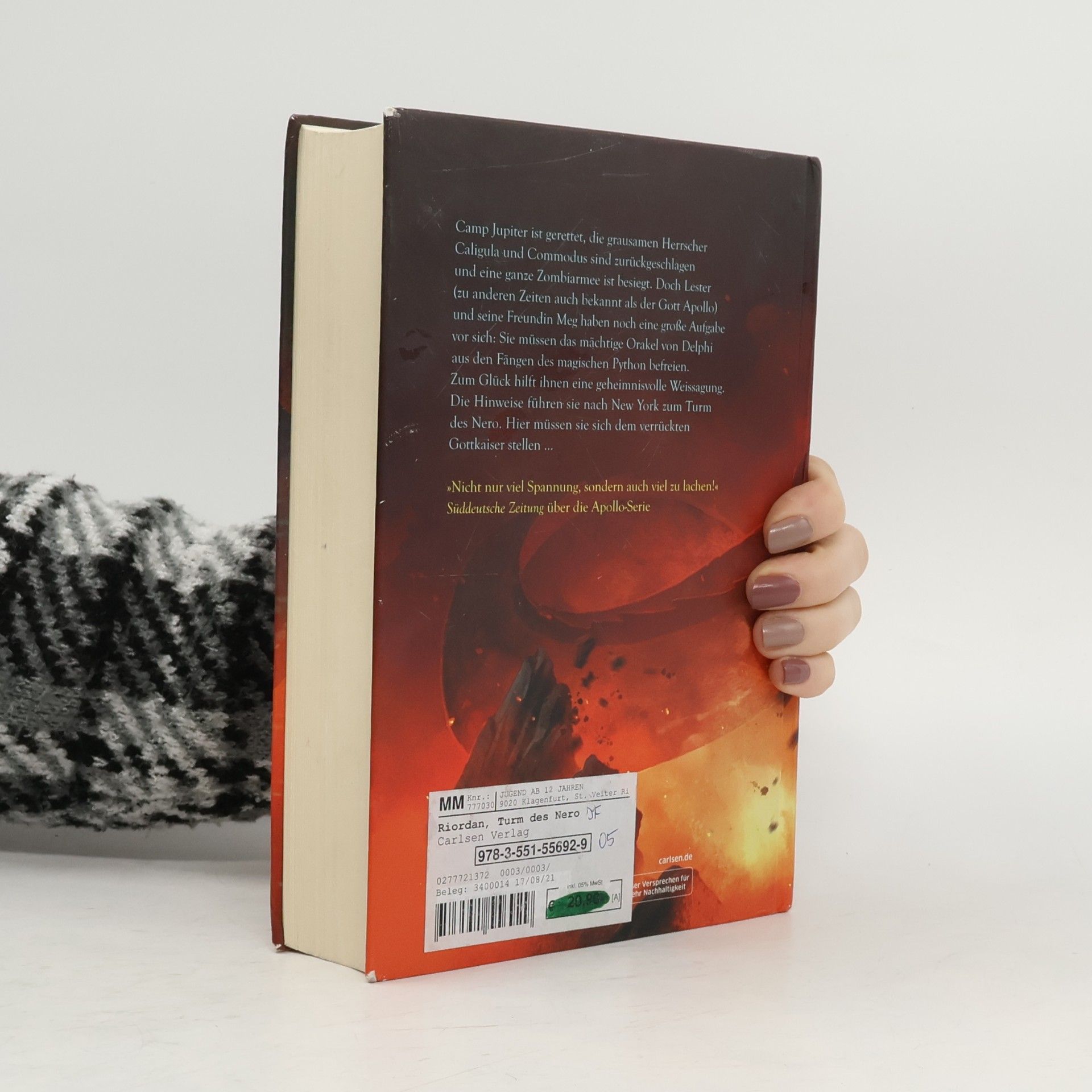 Rick Riordan Die Abenteuer des Apollo 5: Der Turm des Nero