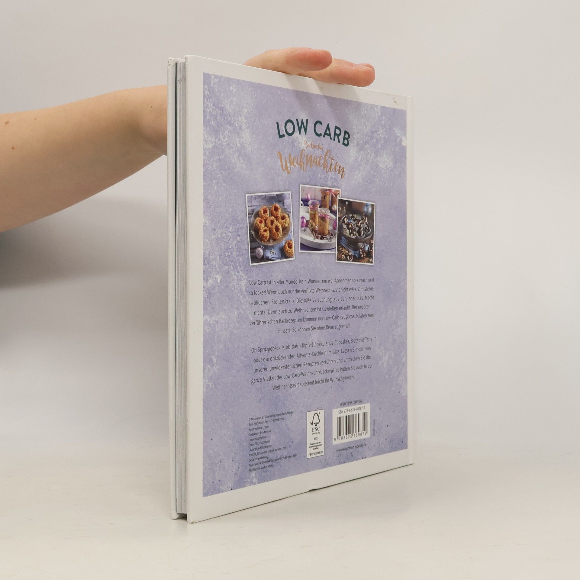 Anne Peters Low Carb Backen für Weihnachten