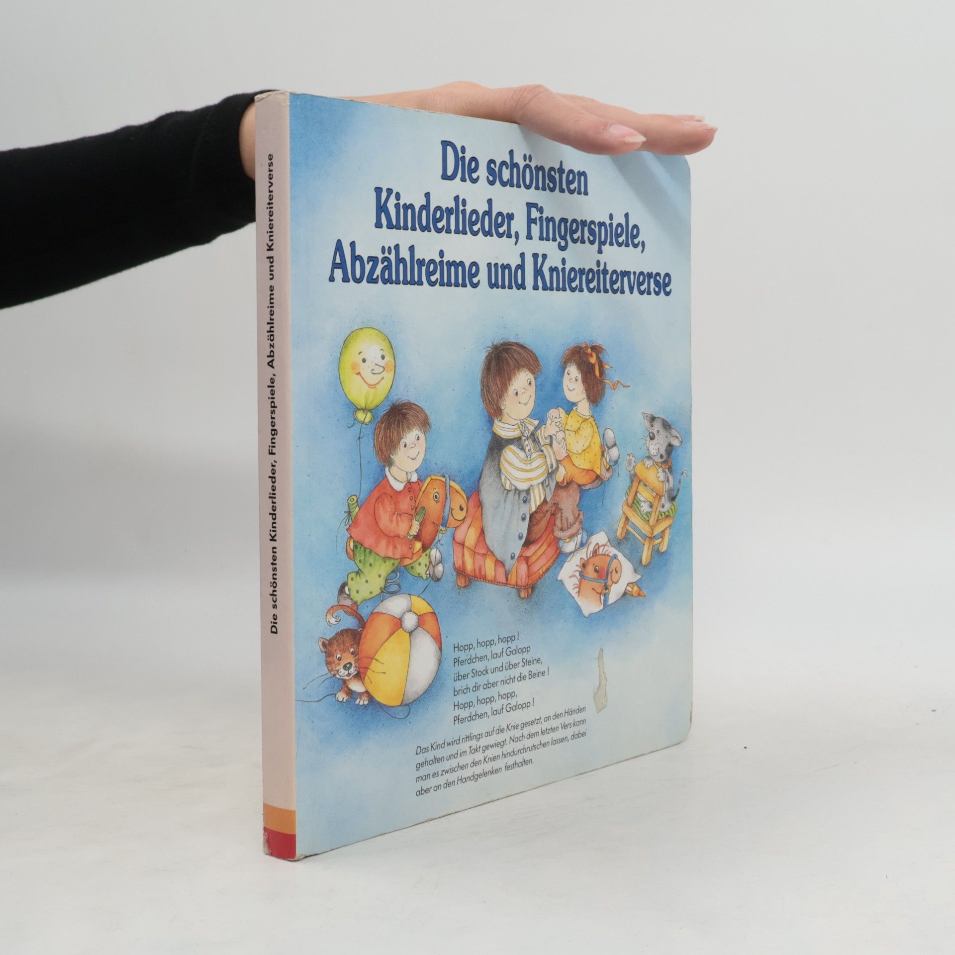 Autorenkollektiv Die schönsten Kinderlieder, Fingerspiele, Abzählreime und Kniereiterverse