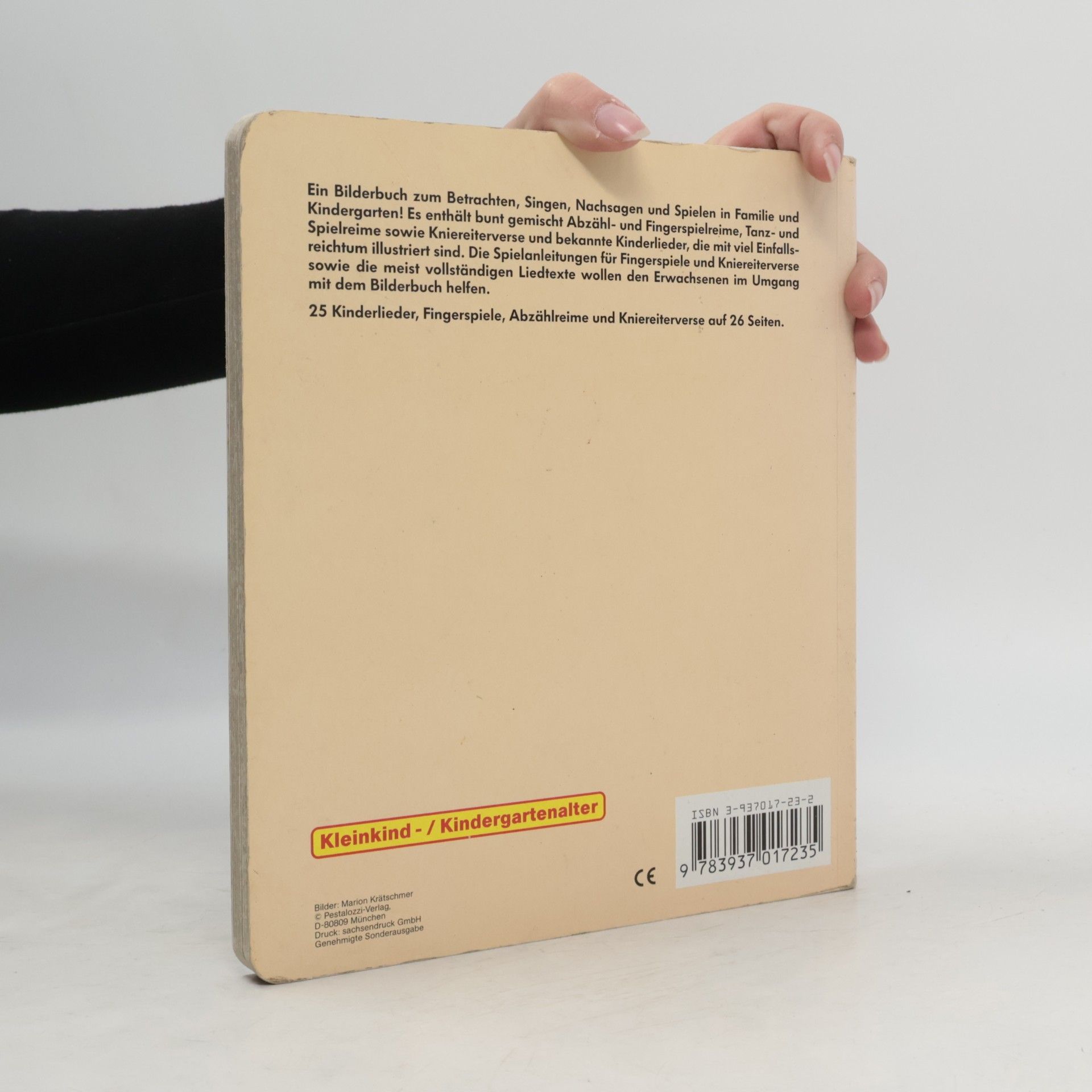 Autorenkollektiv Die schönsten Kinderlieder, Fingerspiele, Abzählreime und Kniereiterverse