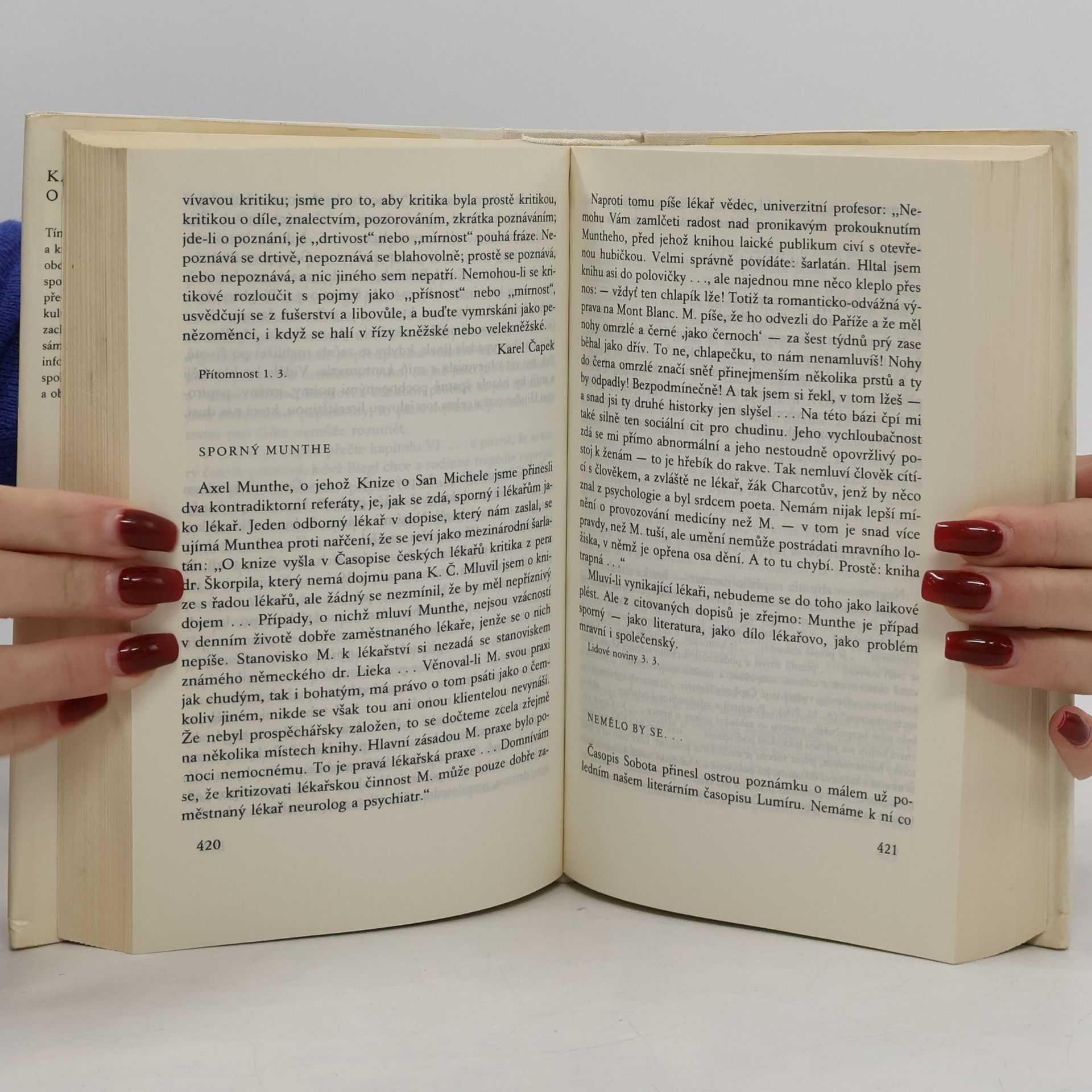 Karel Čapek Spisy XIX. O umění a kultuře III