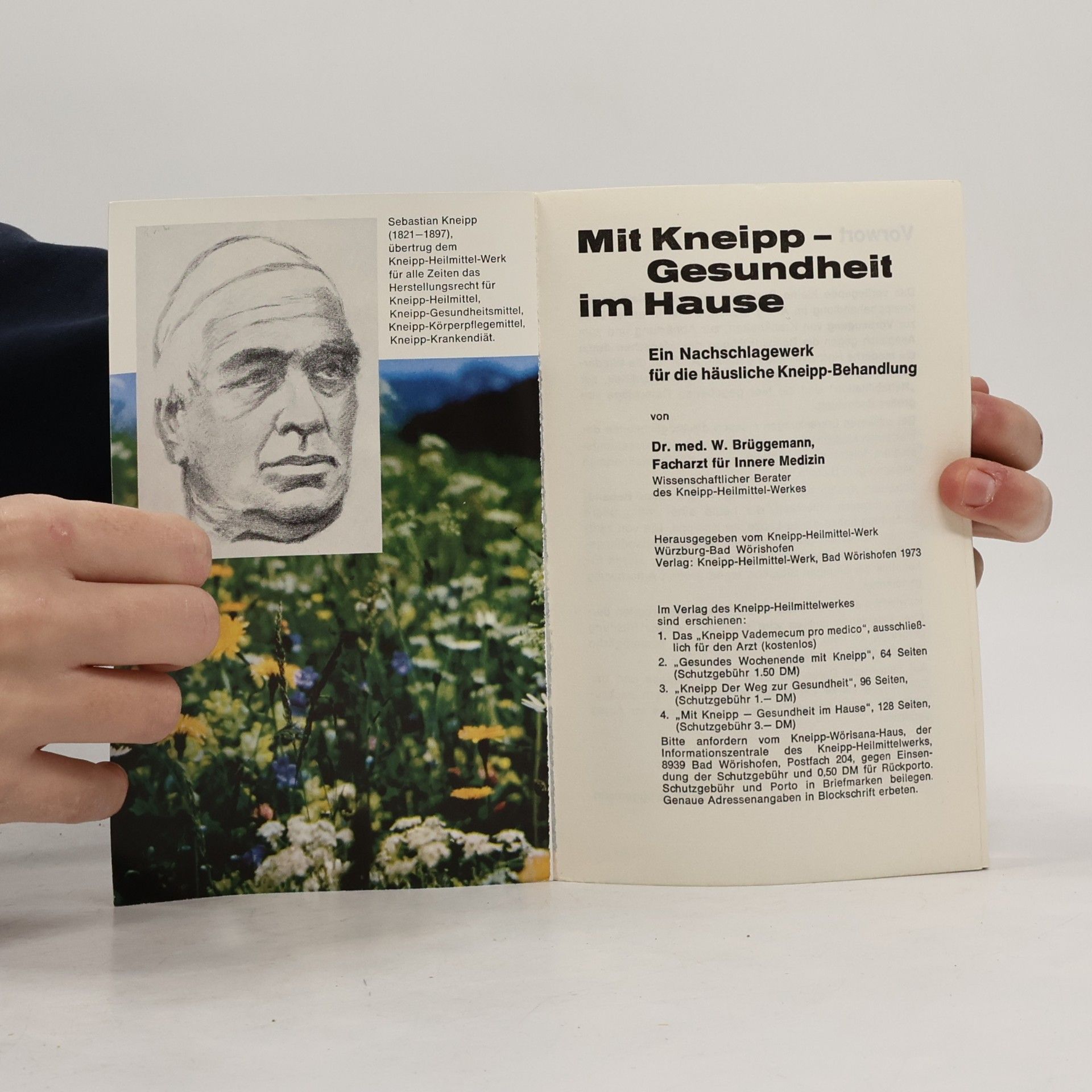 W Brüggemann   Mit Kneipp - Gesundheit im Hause. Die kleine Kneipp-Kur zu Hause