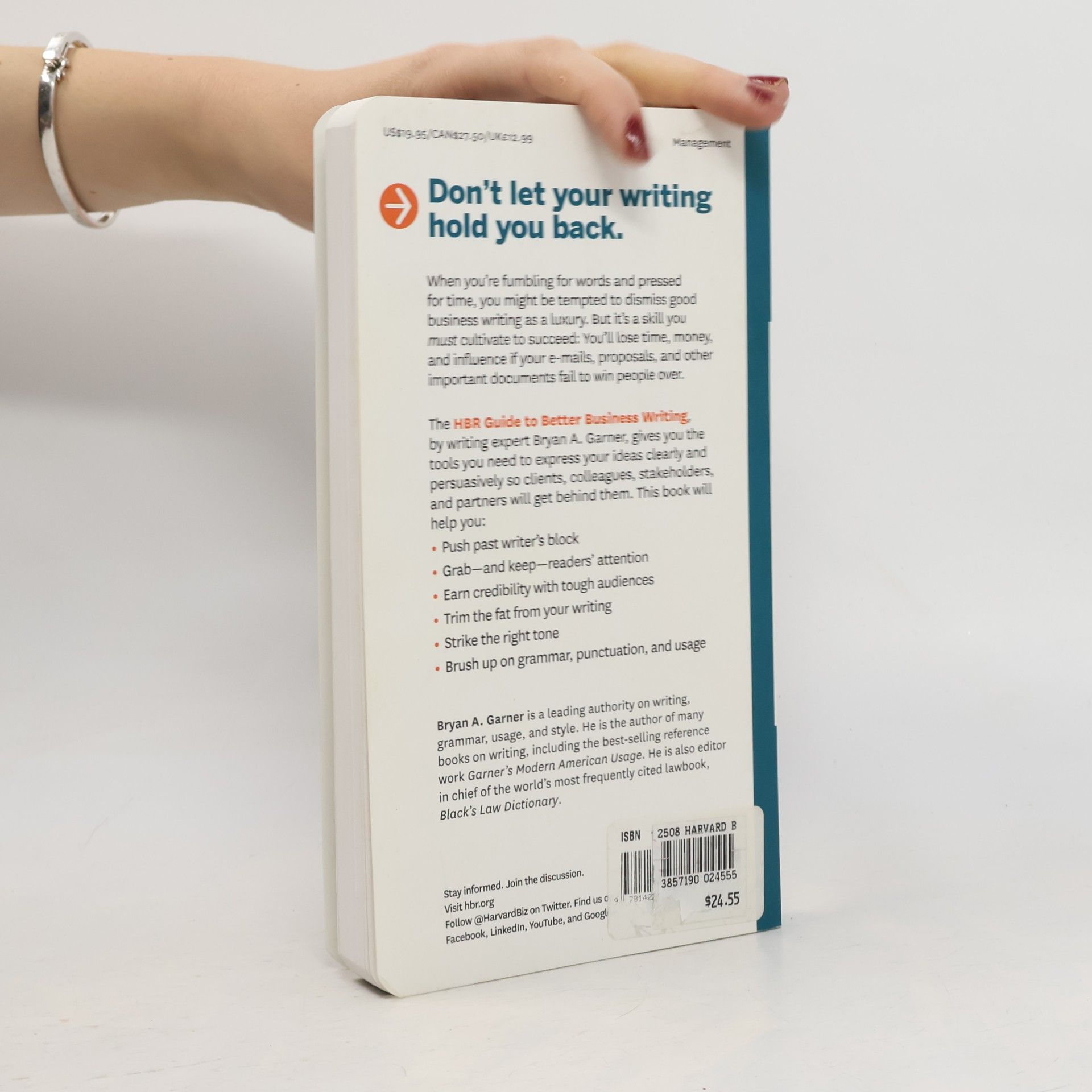 Bryan A. Garner HBR Guide to Better Business Writing