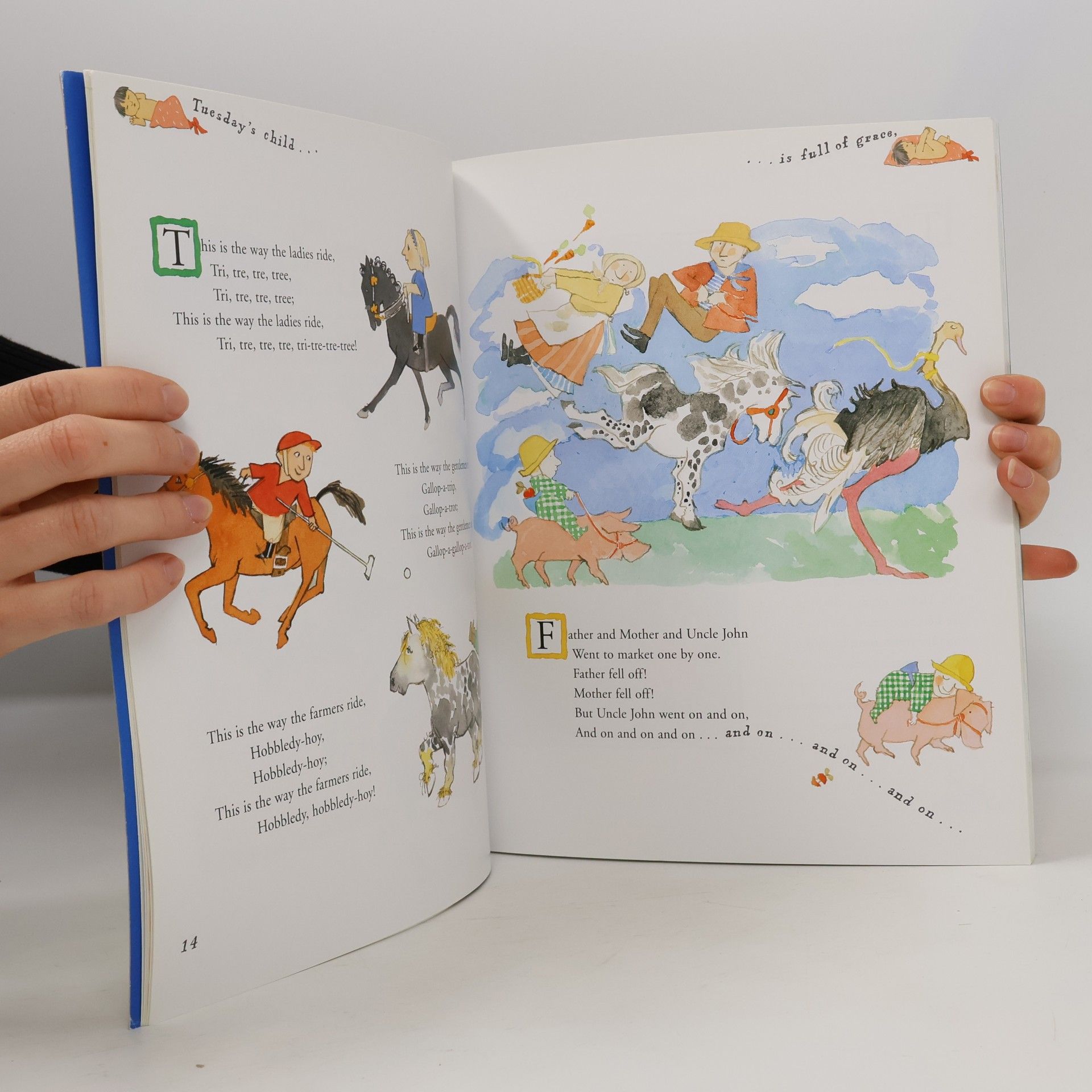 Kady MacDonald Denton A Child's Treasury of Nursery Rhymes