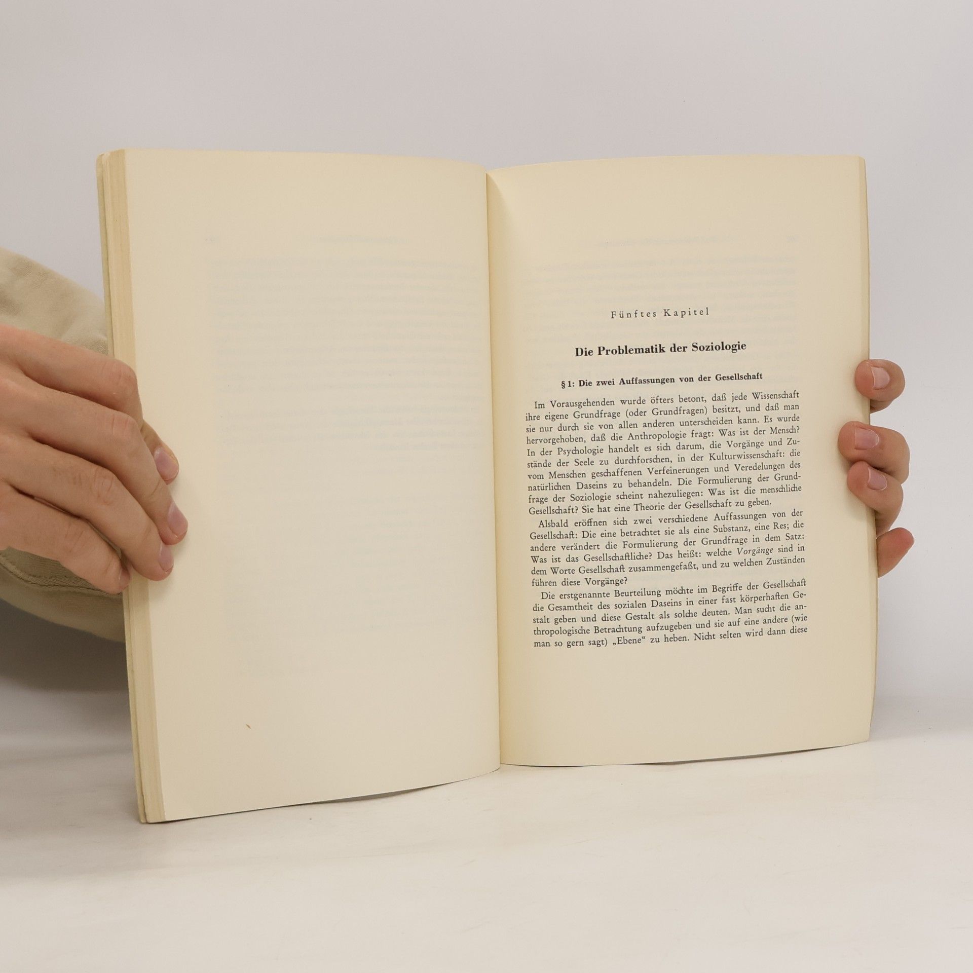 Leopold von Wiese Philosophie und Soziologie