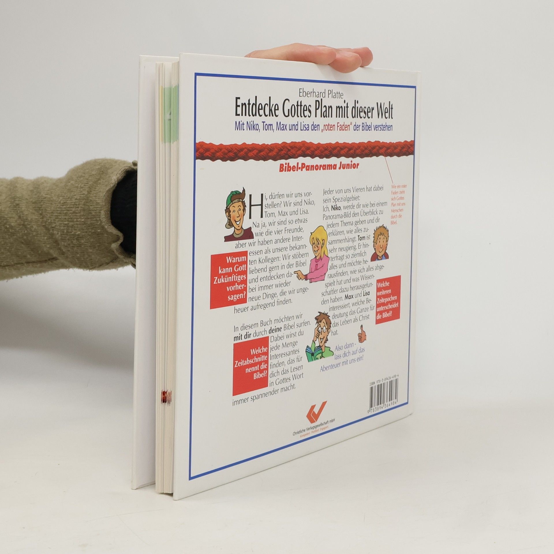 Eberhard Platte Bibel-Panorama Junior: Entdecke Gottes Plan mit dieser Welt