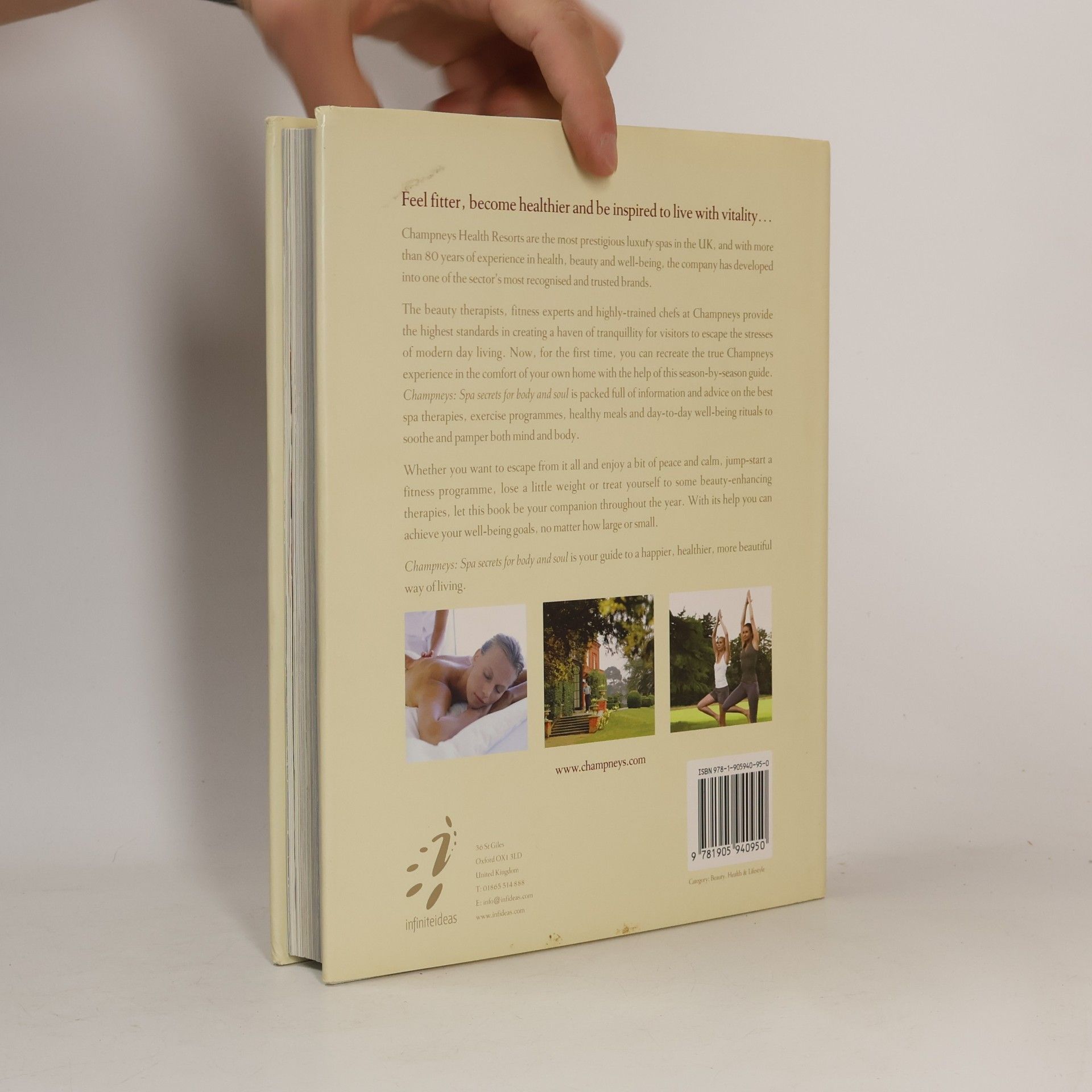 Elisabeth Wilson Champneys Spa Secrets For Body And Soul