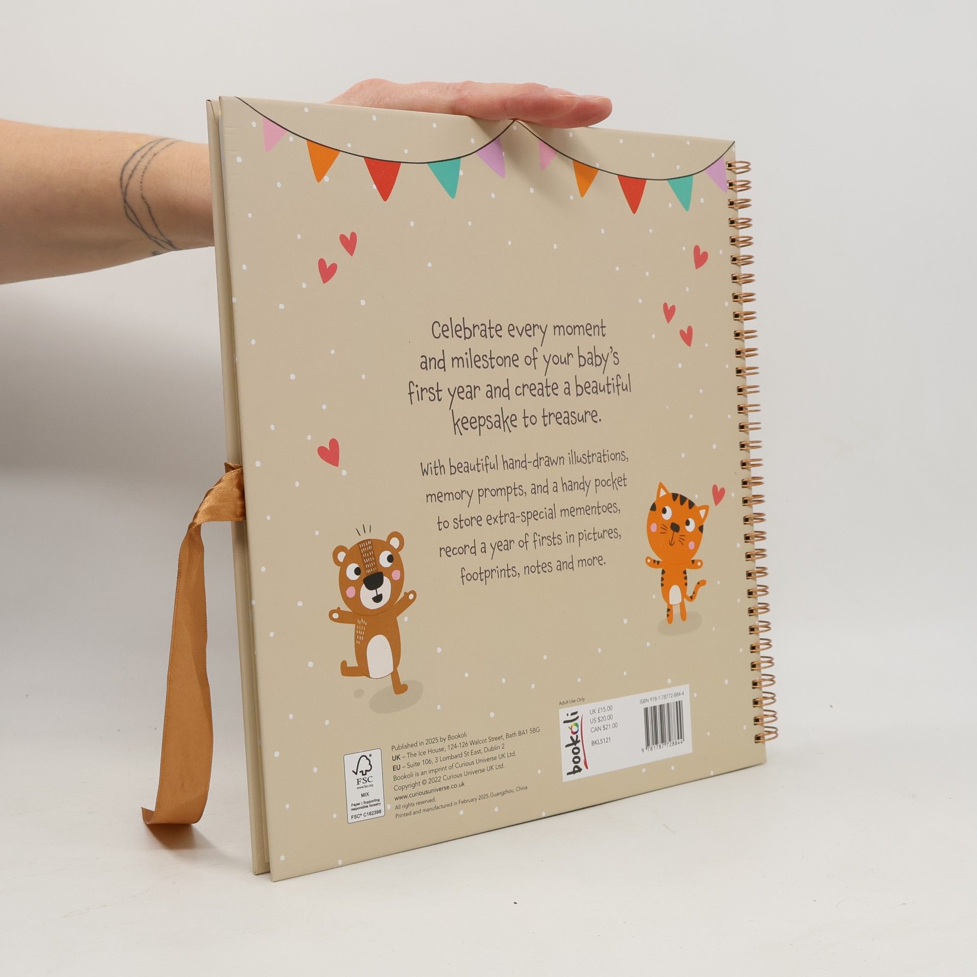 Barlow Damien Keepsake Baby Scrapbook