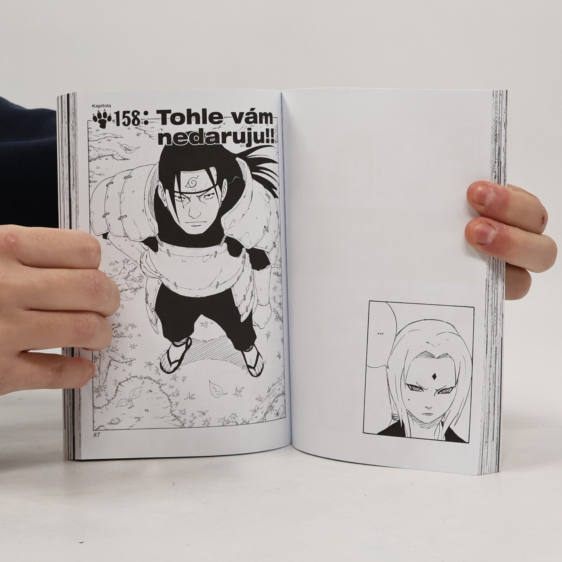 Masashi Kishimoto Naruto. 18. díl, Cunadino rozhodnutí