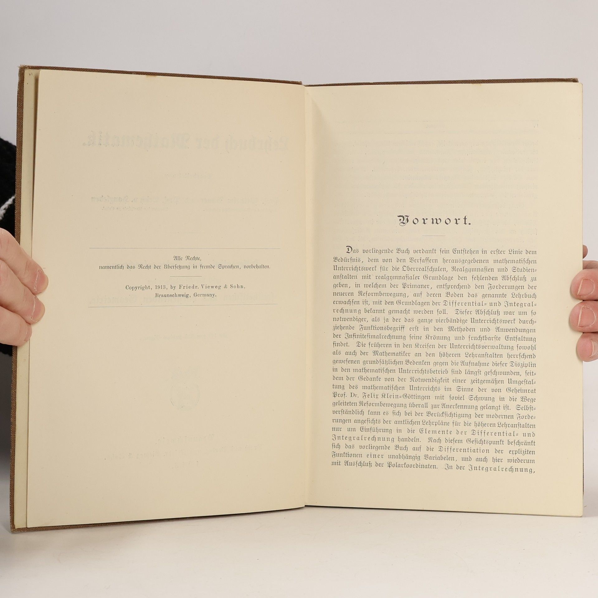 W. Bauer Lehrbuch der Mathematik