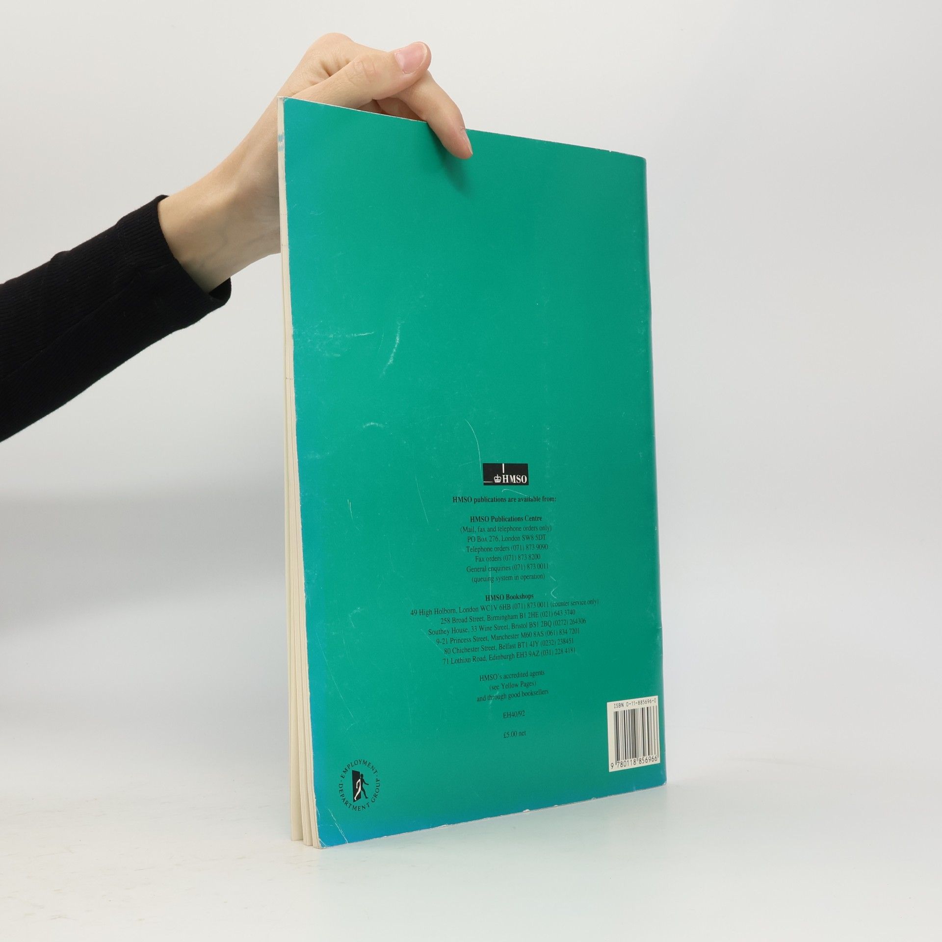 Great Britain. Health and Safety Executive EH40/92 Occupational Exposure Limits 1992