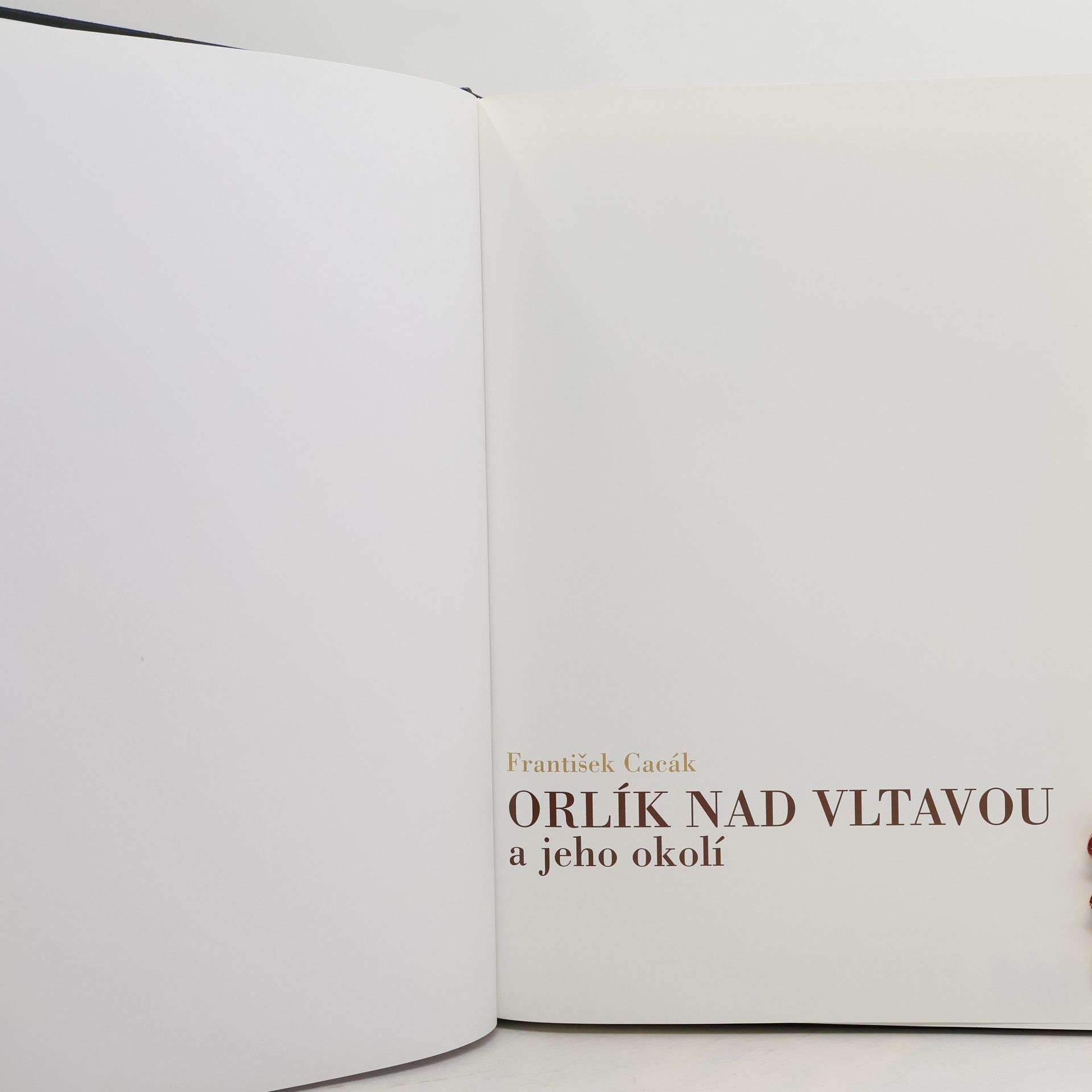 František Cacák Orlík nad Vltavou a jeho okolí