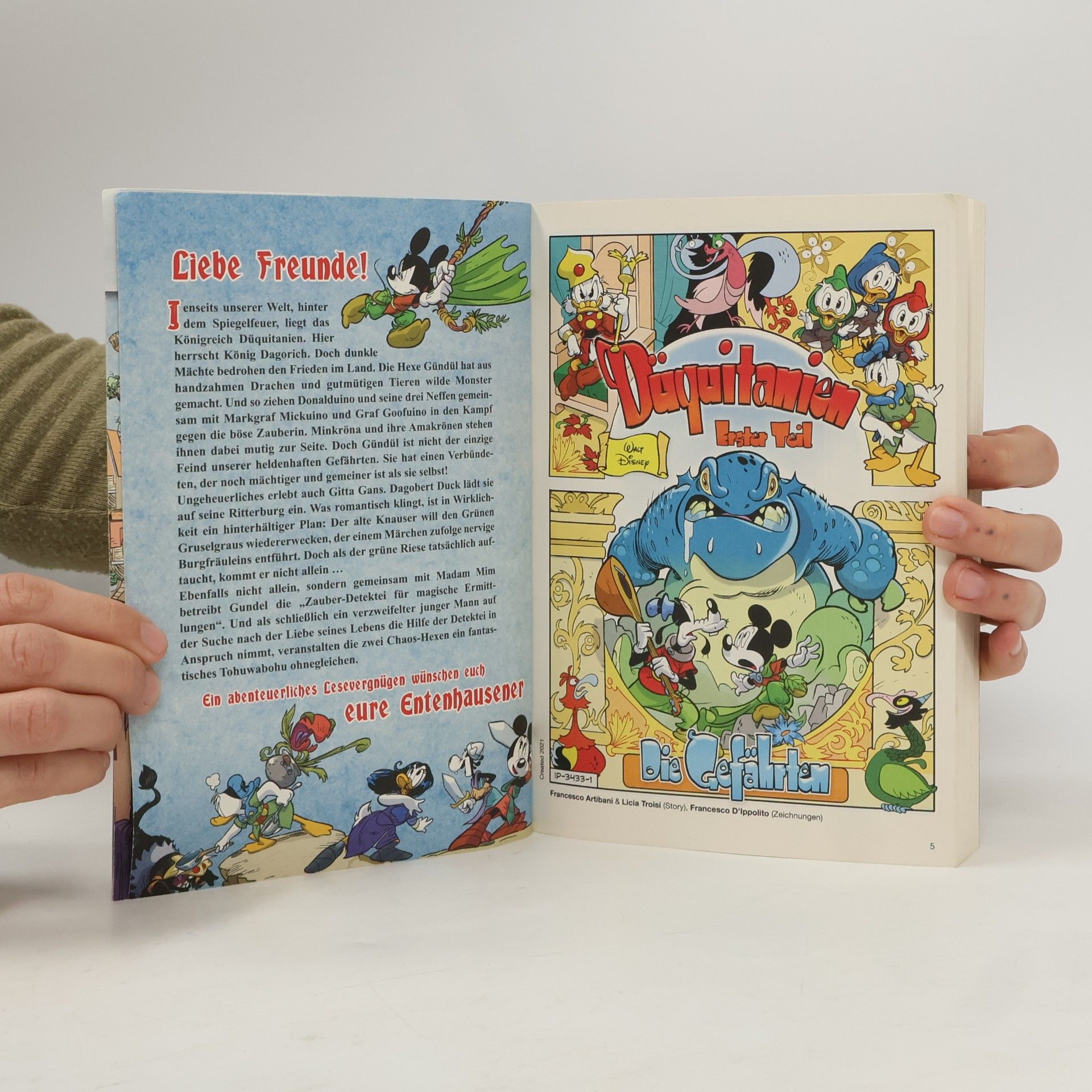 Walt Disney Lustiges Taschenbuch Fantasy Entenhausen 03
