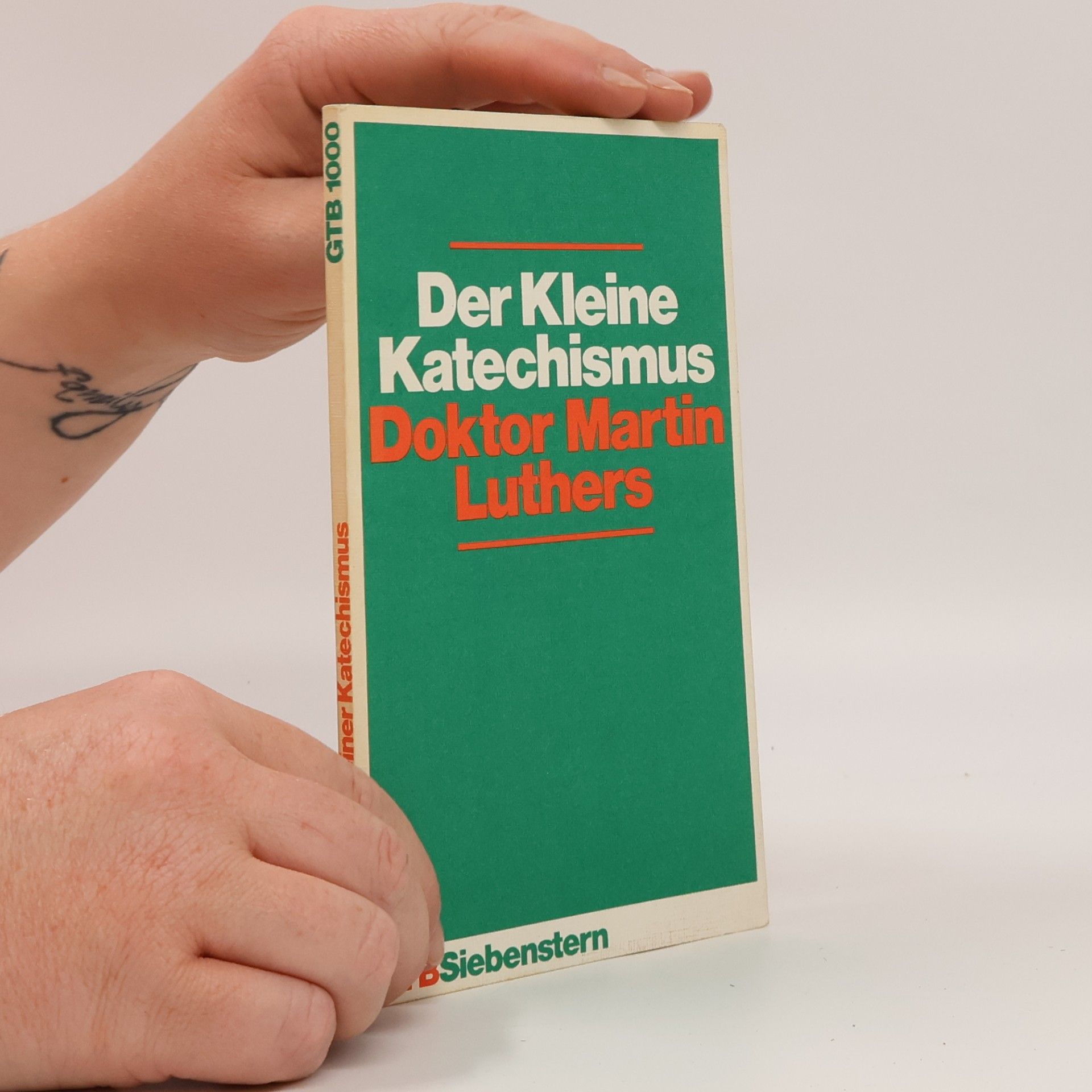 Martin Luther Der kleine Katechismus Doktor Martin Luthers