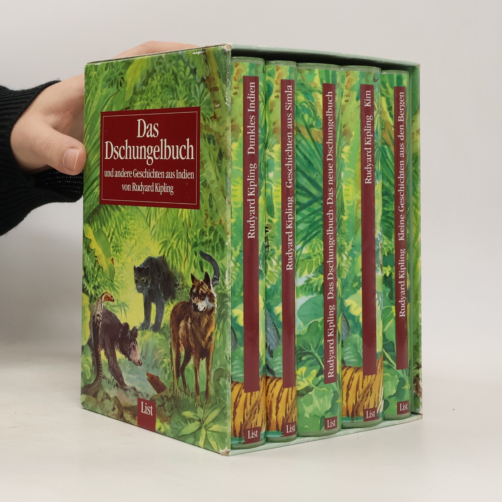 Rudyard Kipling Das Dschungelbuch und andere Geschichten aus Indien 1-5