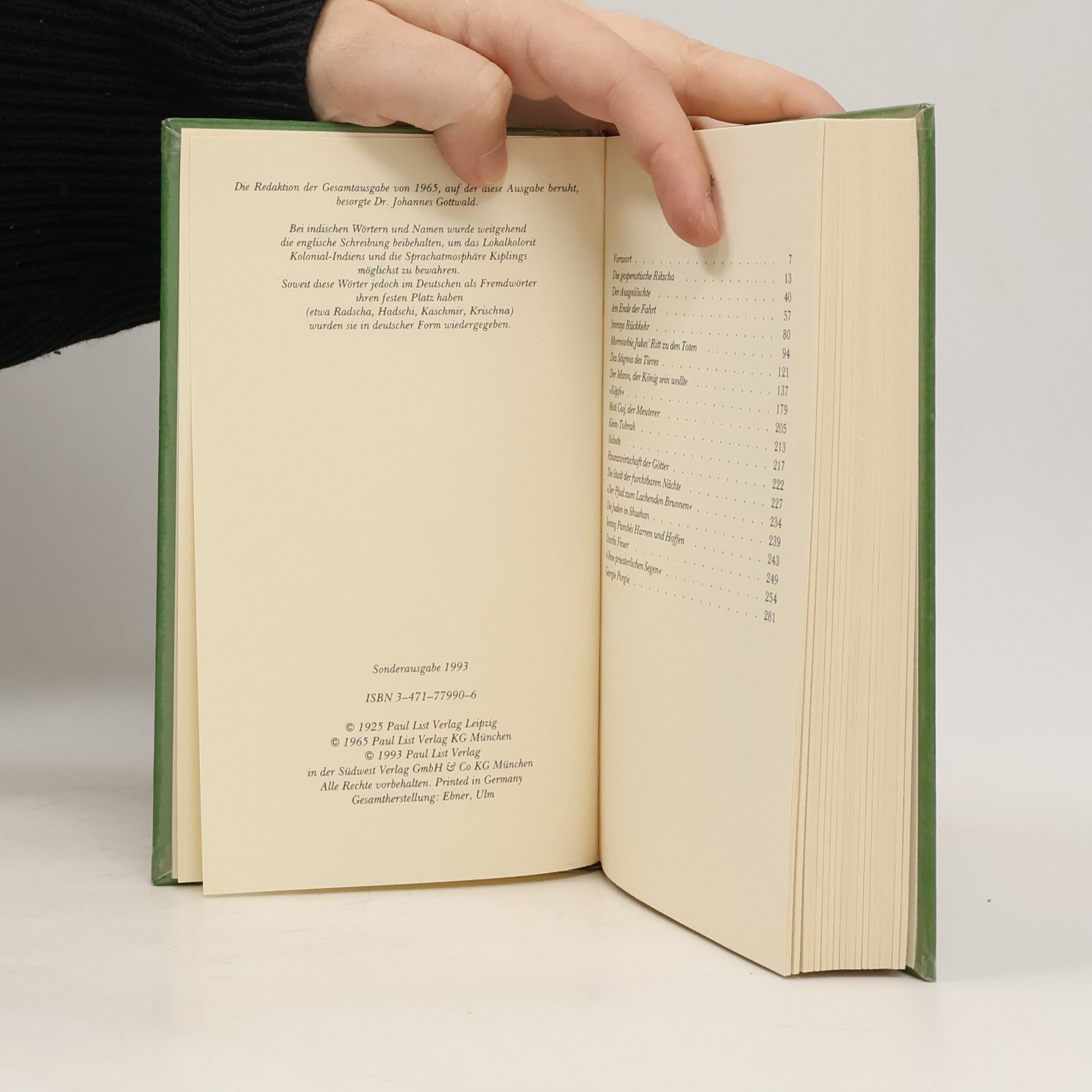 Rudyard Kipling Das Dschungelbuch und andere Geschichten aus Indien 1-5