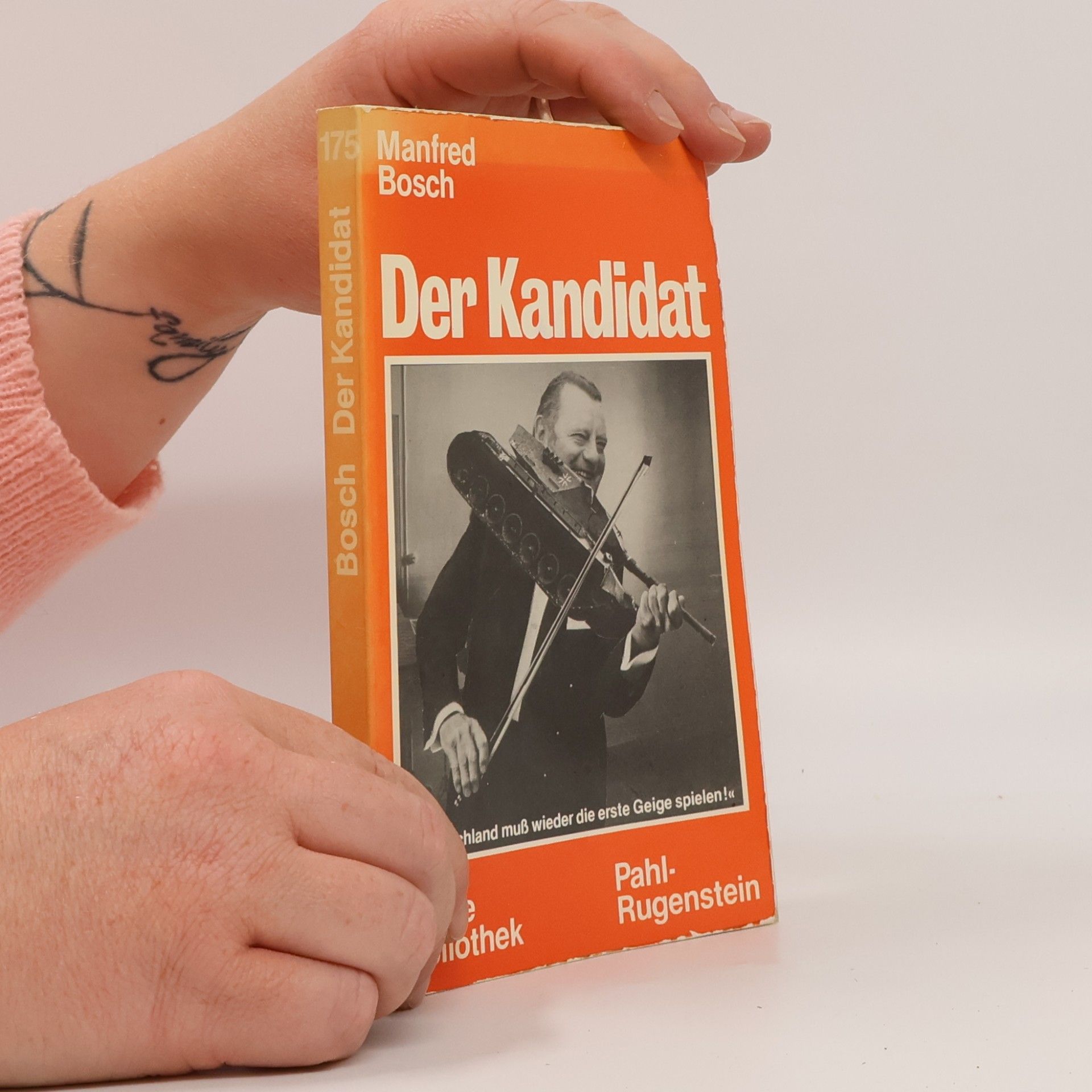 Manfred Bosch Kleine Bibliothek - 175: Der Kandidat F. J. Strauss
