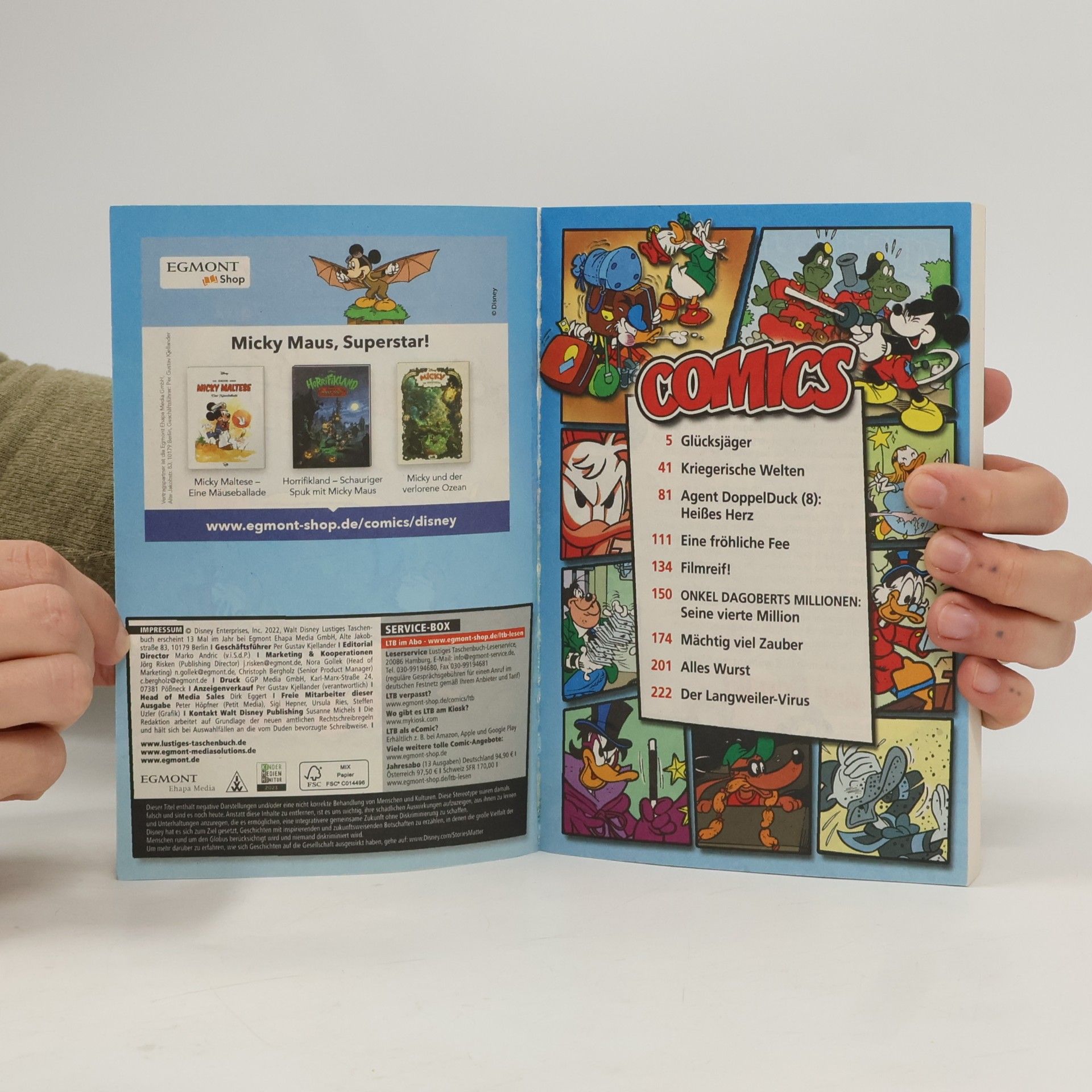 kolektiv Walt Disney Lustiges Taschenbuch 402