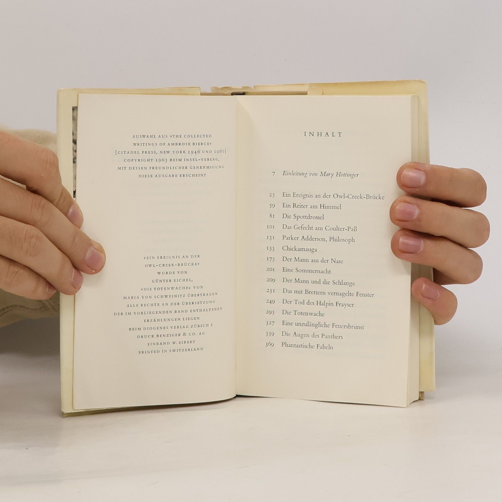Ambrose Bierce Die Spottdrossel