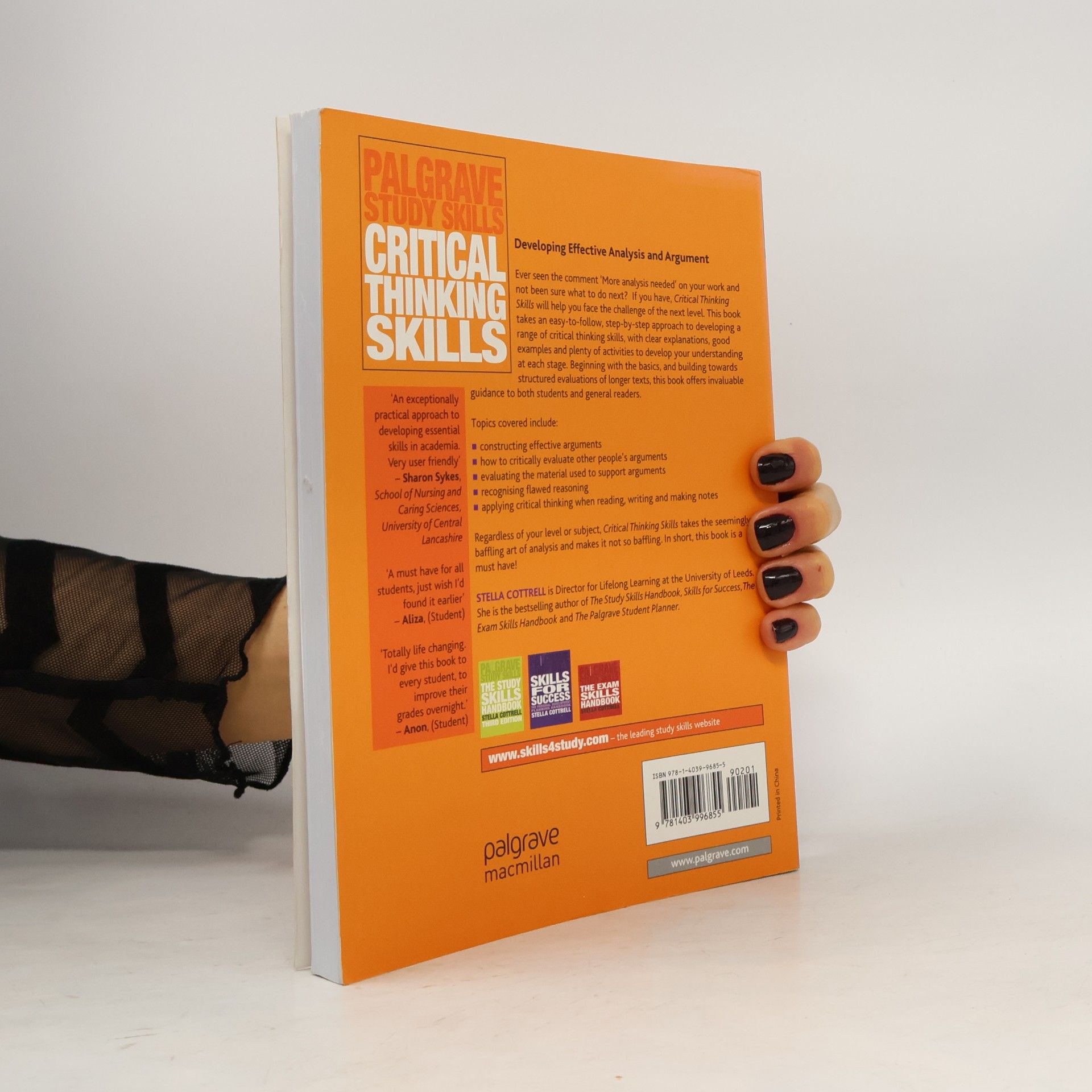 Stella Cottrell Critical Thinking Skills