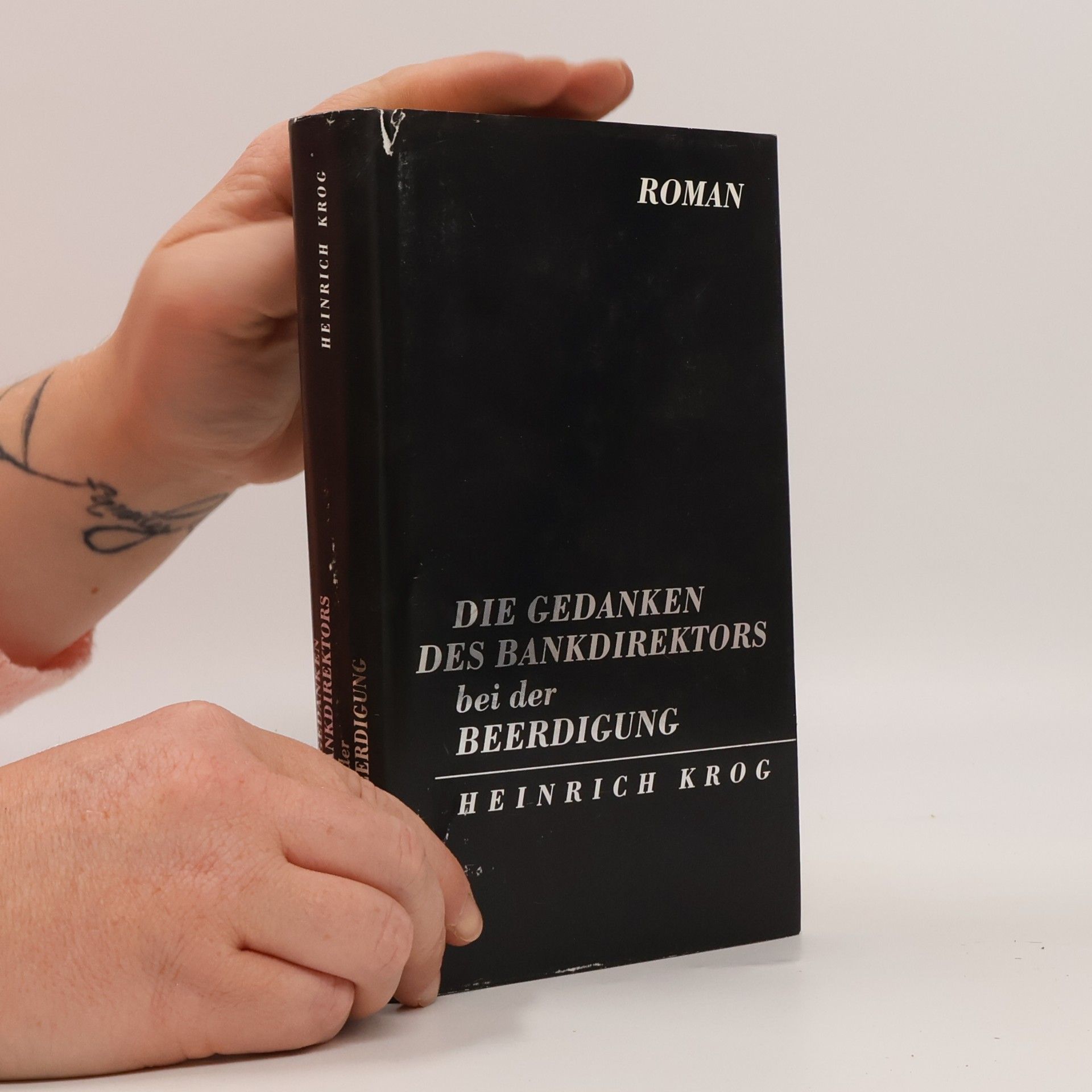 Heinrich Krog Die Gedanken des Bandirektors bei der Beerdigung