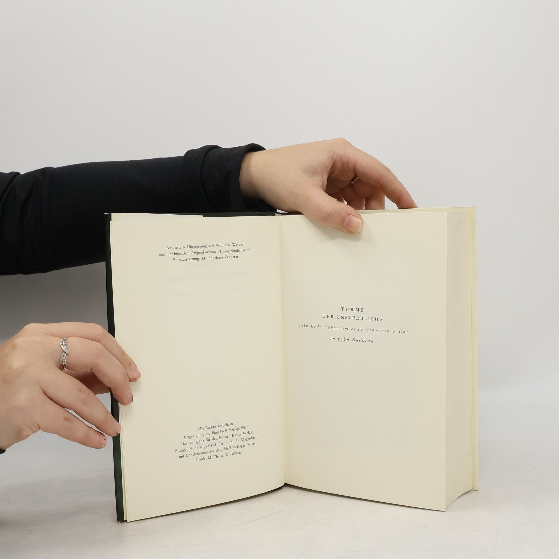 Mika Waltari Turms, der Unsterbliche