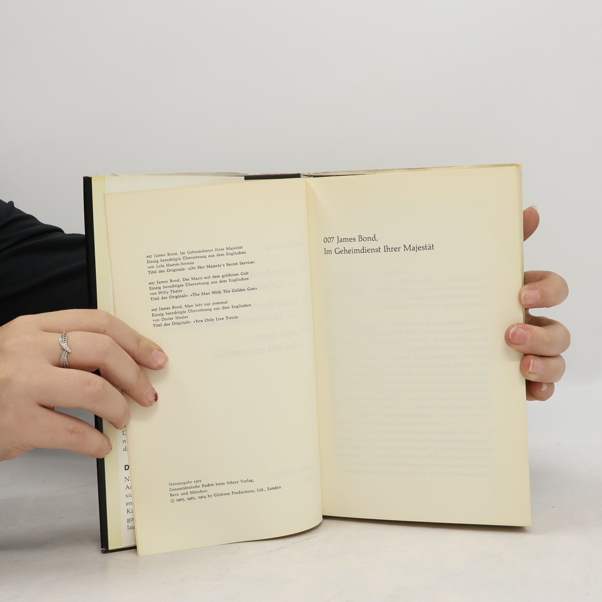Ian Fleming James Bond 3 mal im Geheimdienst