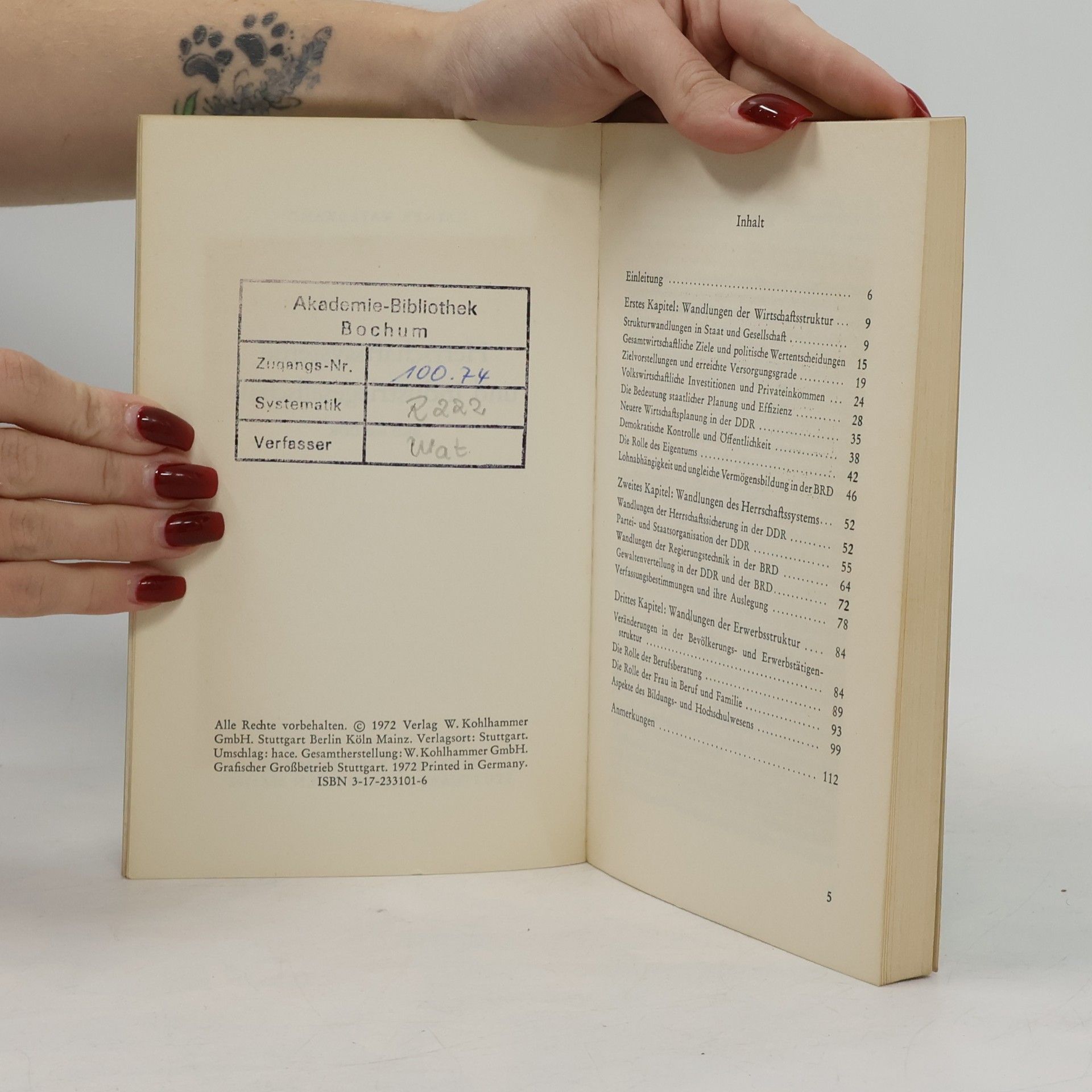 Rainer Waterkamp Urban-Taschenbücher - 80: Herrschaftssysteme und Industriegesellschaft BRD-DDR