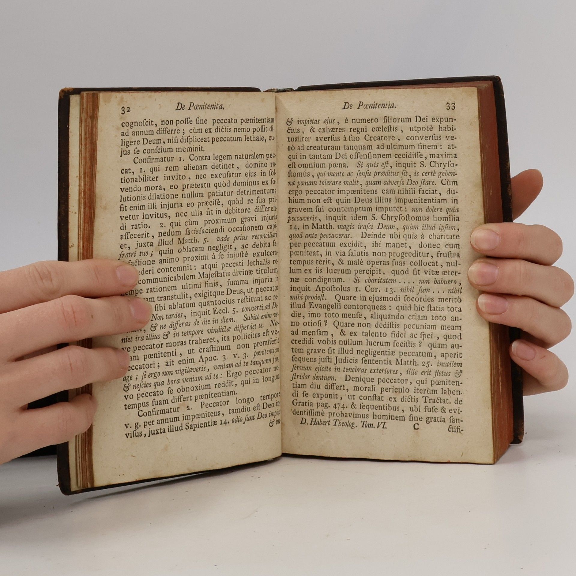 D. Ludovici Habert Theologia Dogmatica et Moralis. Tomus VI