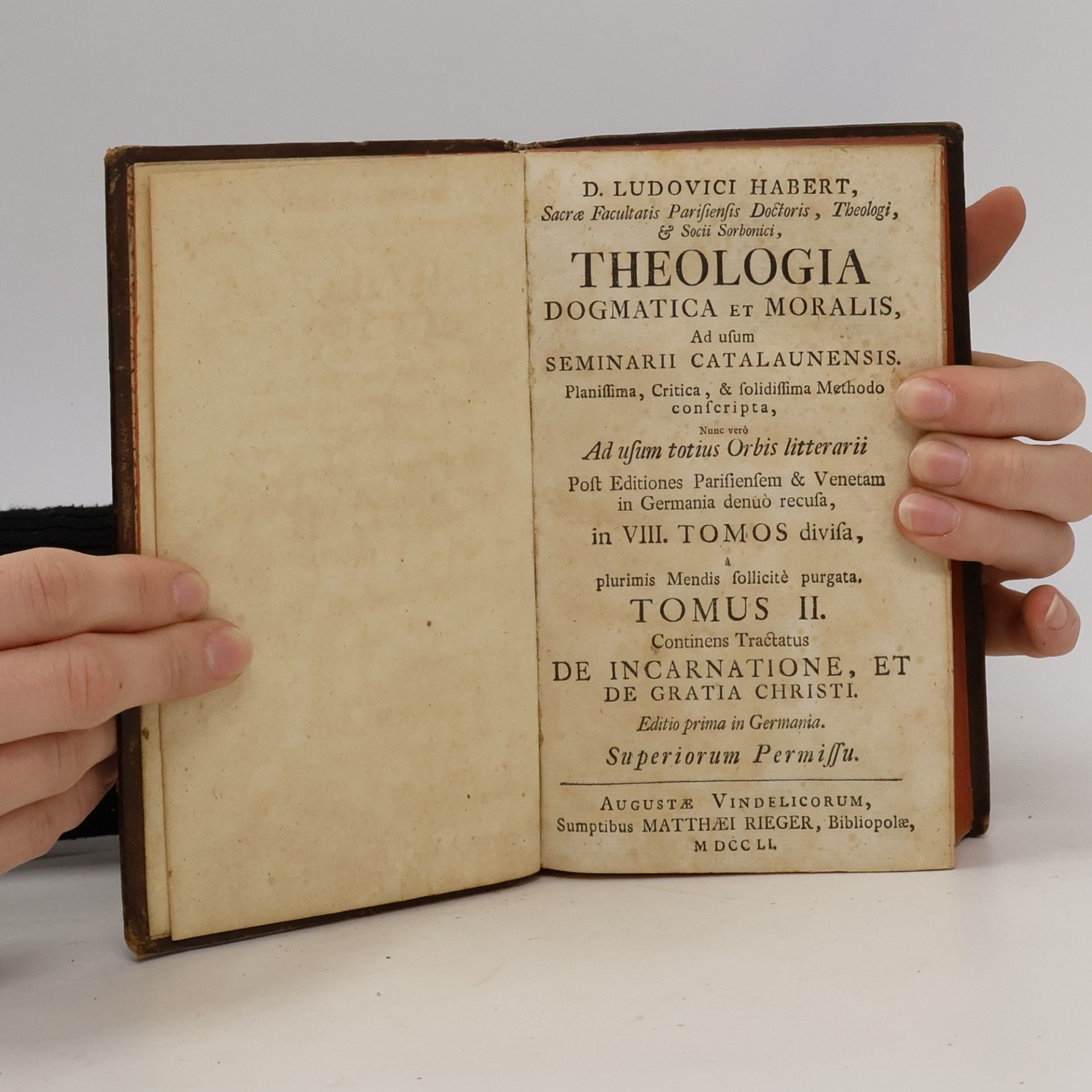 Habert Theologia Dogmatica & Moralis