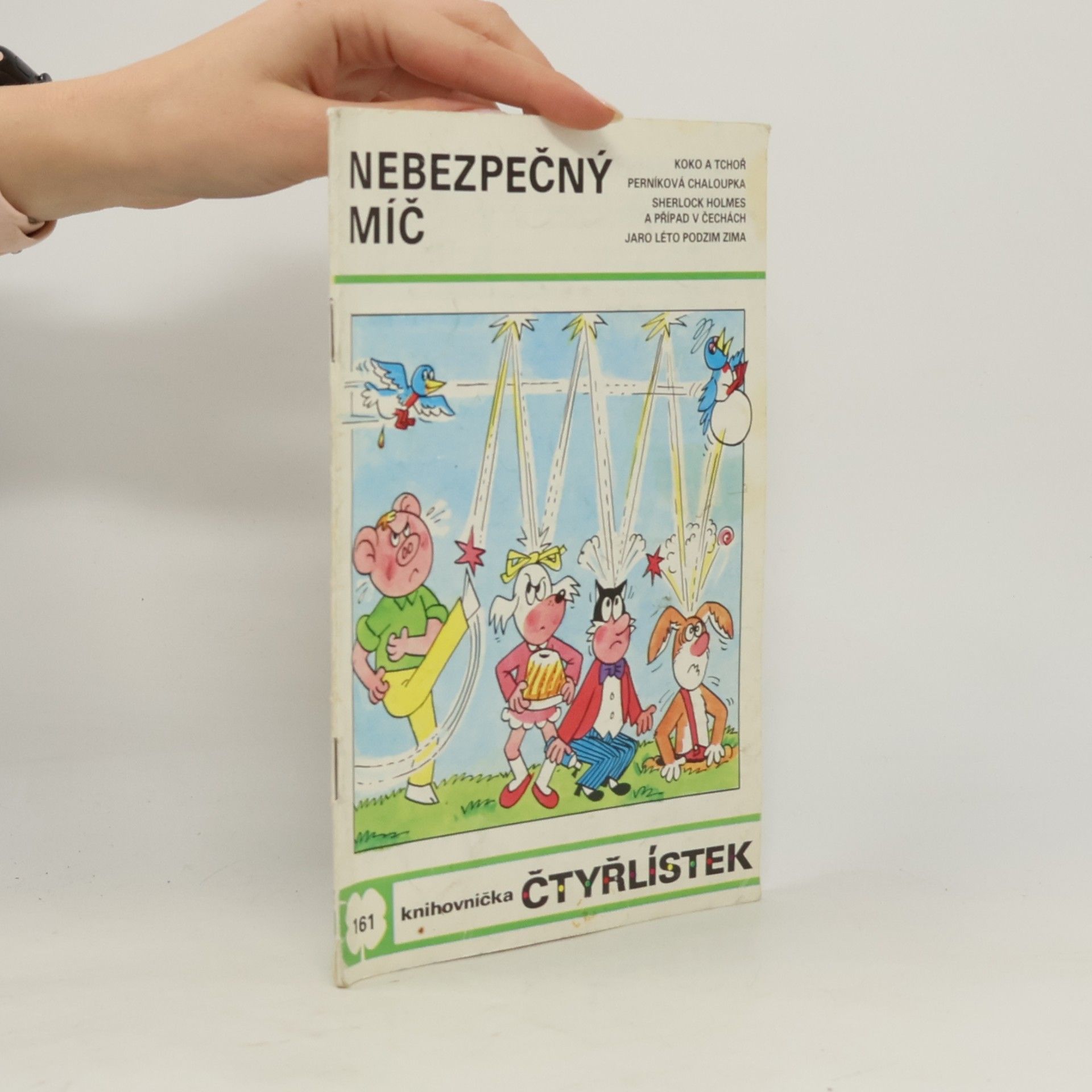 Čtyřlístek 161. Nebezpečný míč
