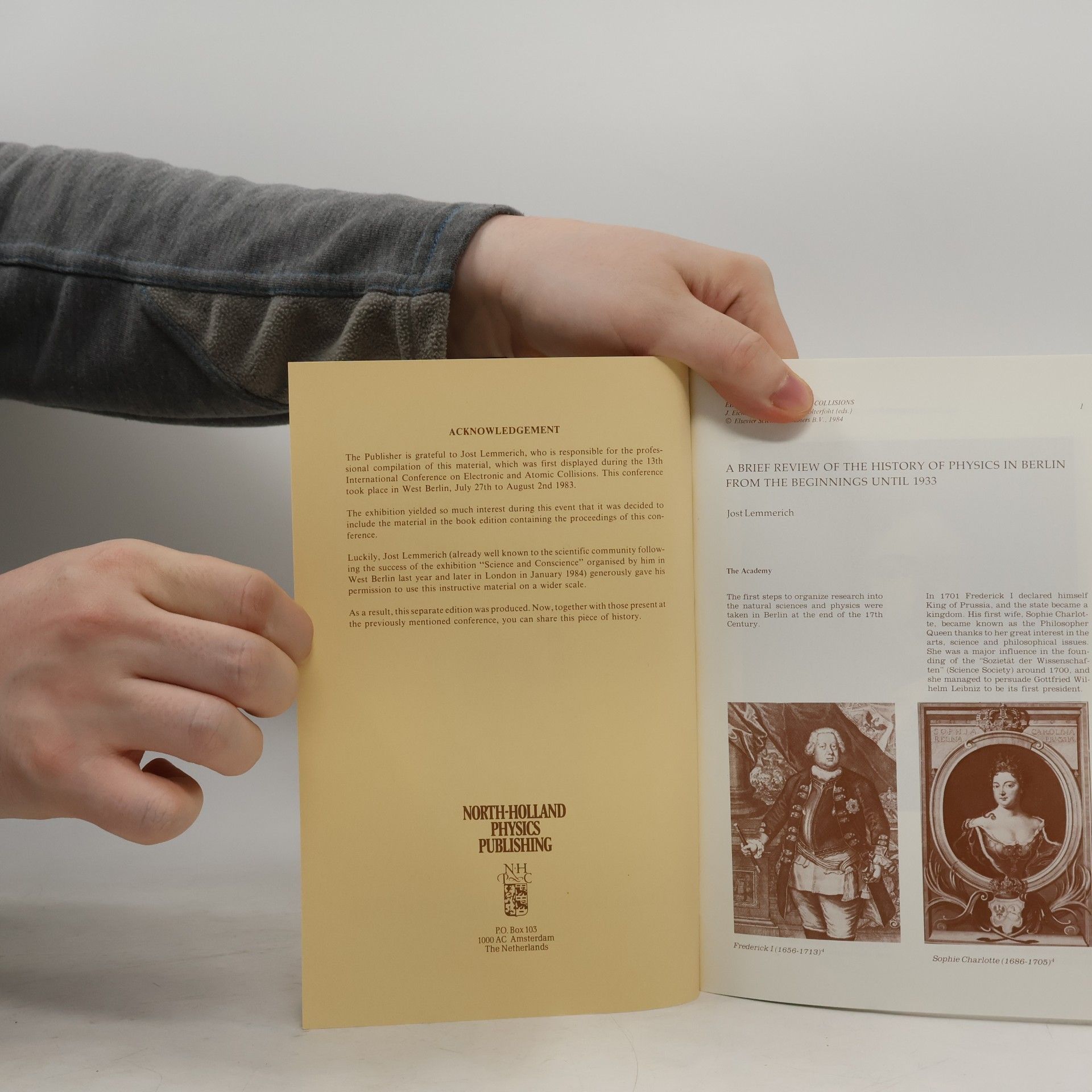 J. Lemmerich A Brief Review of the History of Physics in Berlin