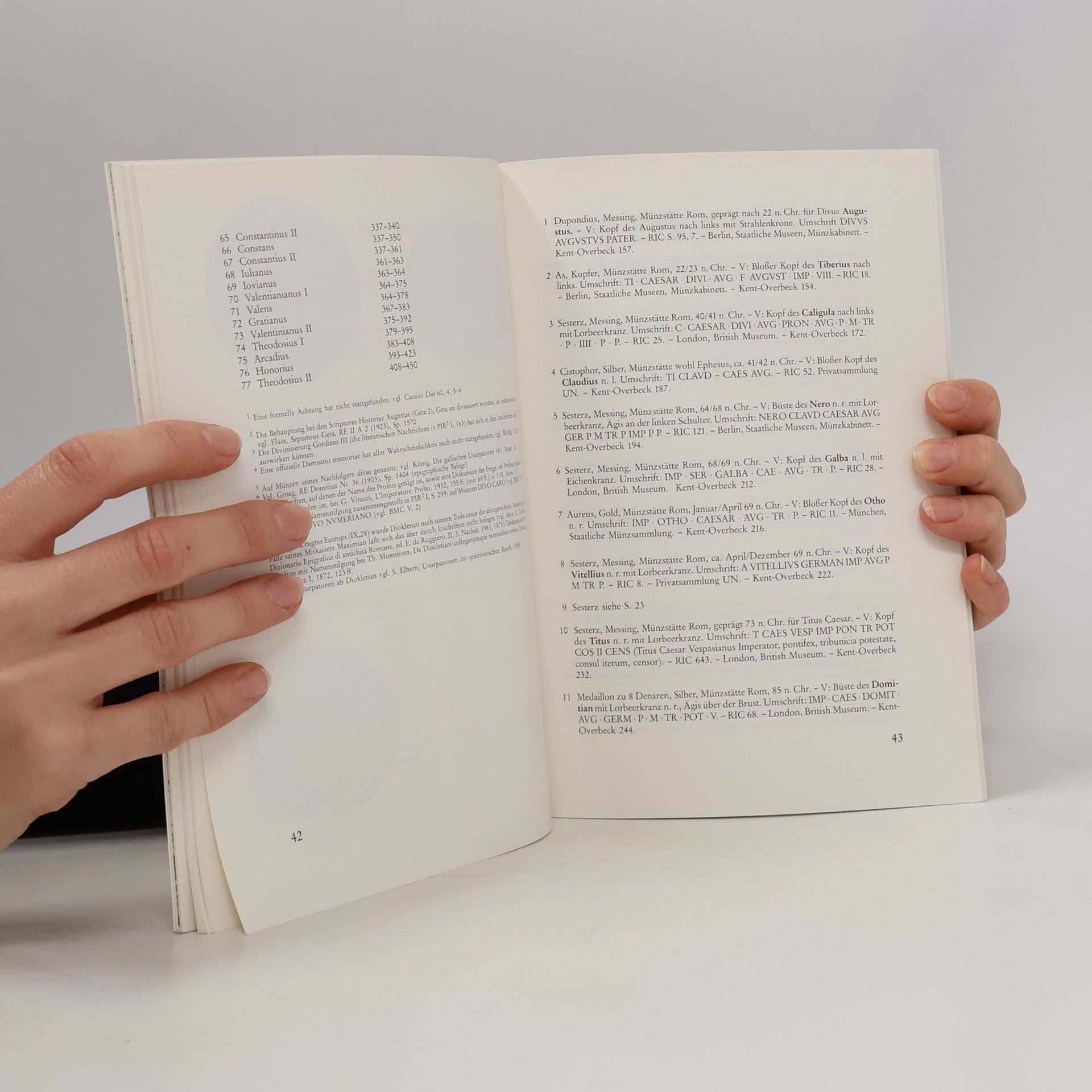 Ute Schillinger Häfele Consules, Augusti, Caesares. Datierung von römischen Inschriften und Münzen