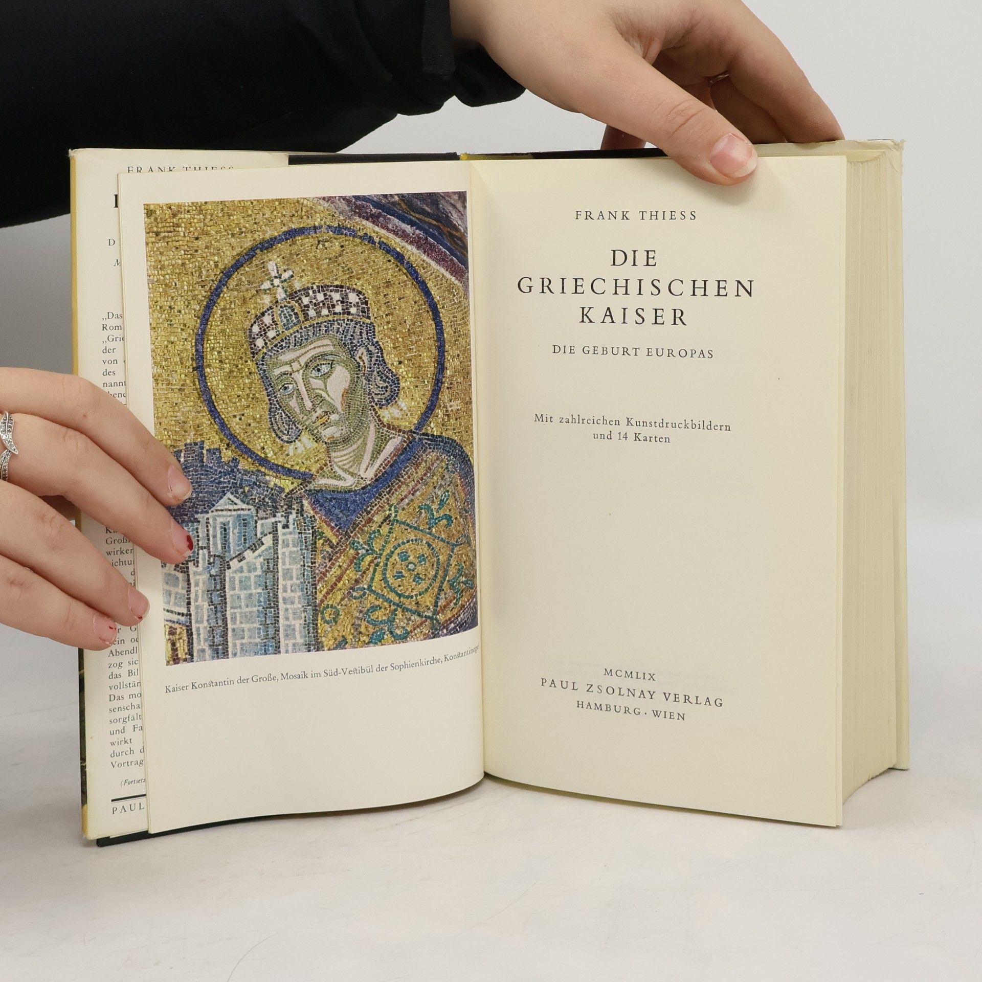 Frank Thiess Die griechischen Kaiser
