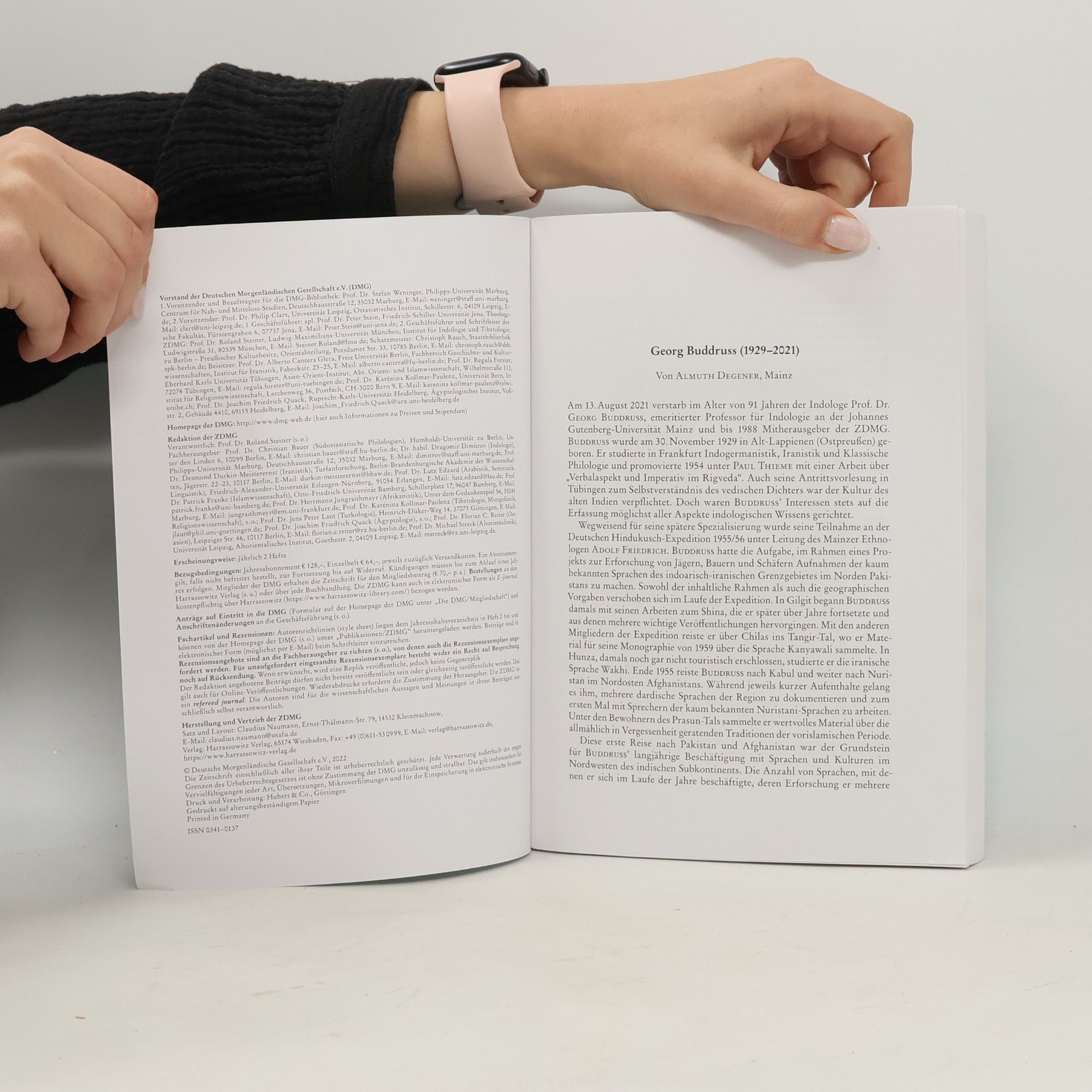 Roland Steiner Zeitschrift der Deutschen Morgenländischen Gesellschaft Band 172 – Heft 1