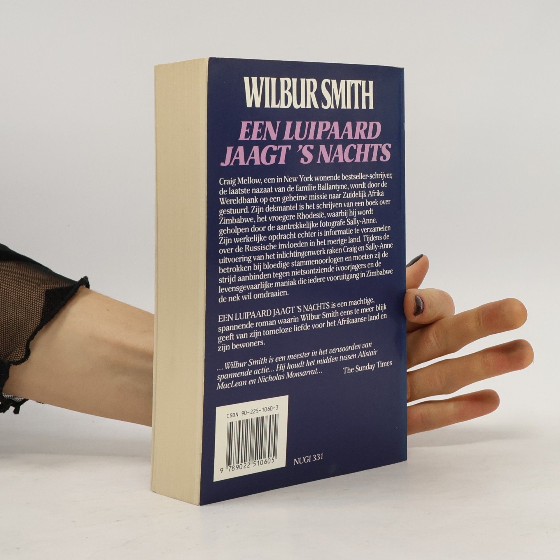 Wilbur A. Smith Een luipaard jaagt 's nachts