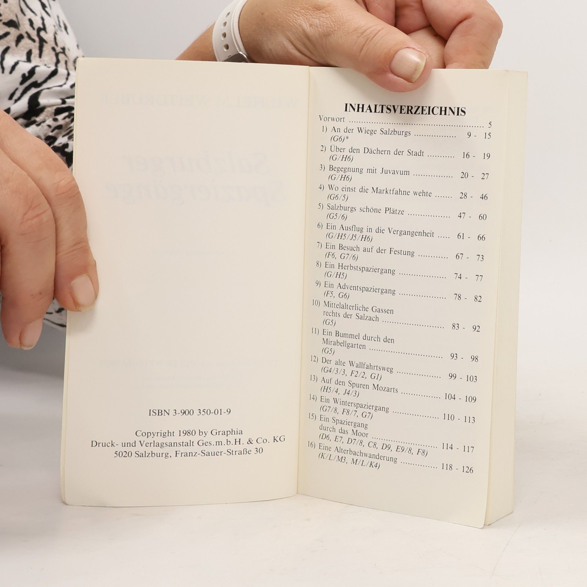 Wilhelm Weitgruber Salzburger Spaziergänge