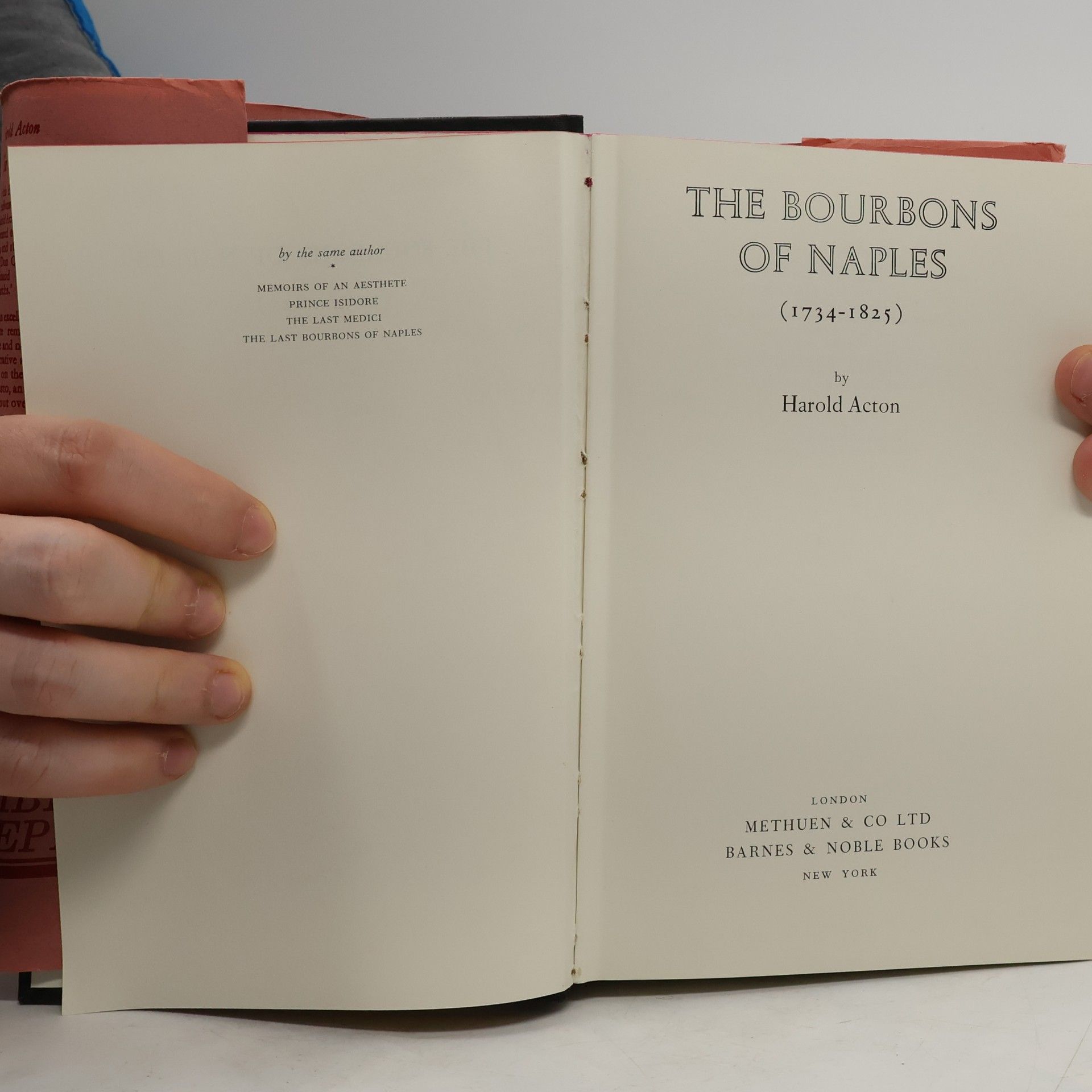 Harold Acton The Bourbons of Naples